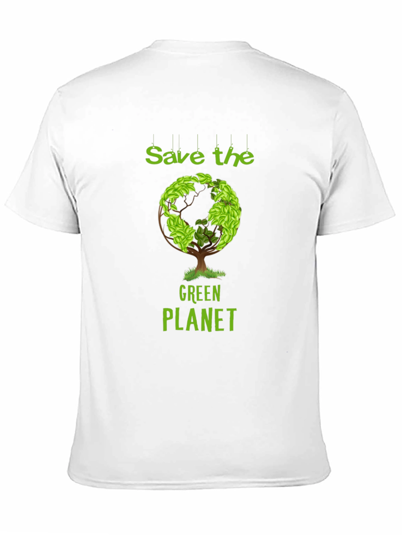 Eco-Friendly Earth Tree Graphic Tee