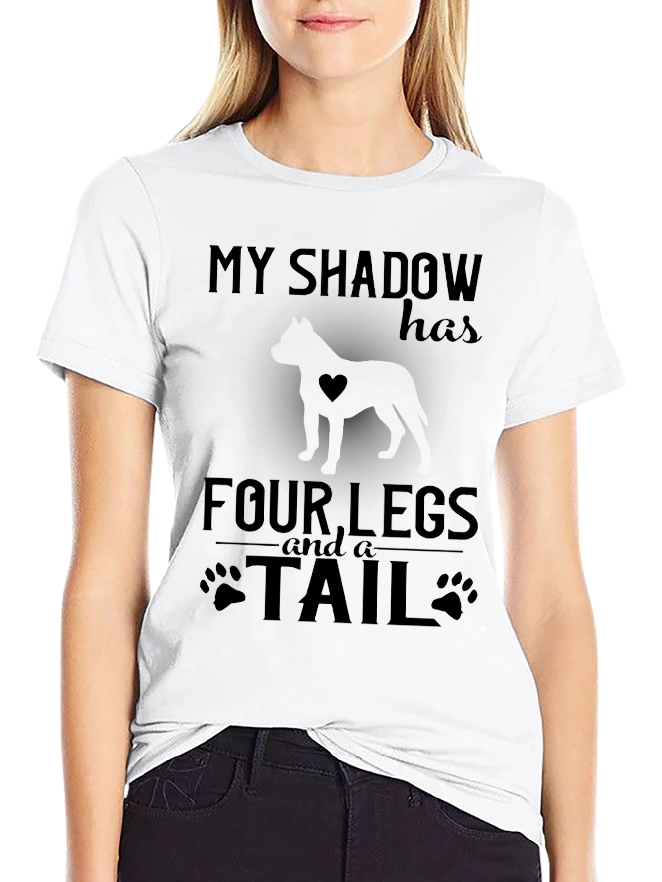 My Shadow Has Four Legs and a Tail T-Shirt