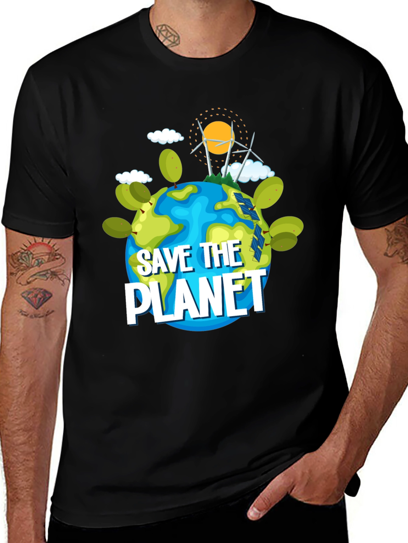 Save the Planet Graphic T-Shirt