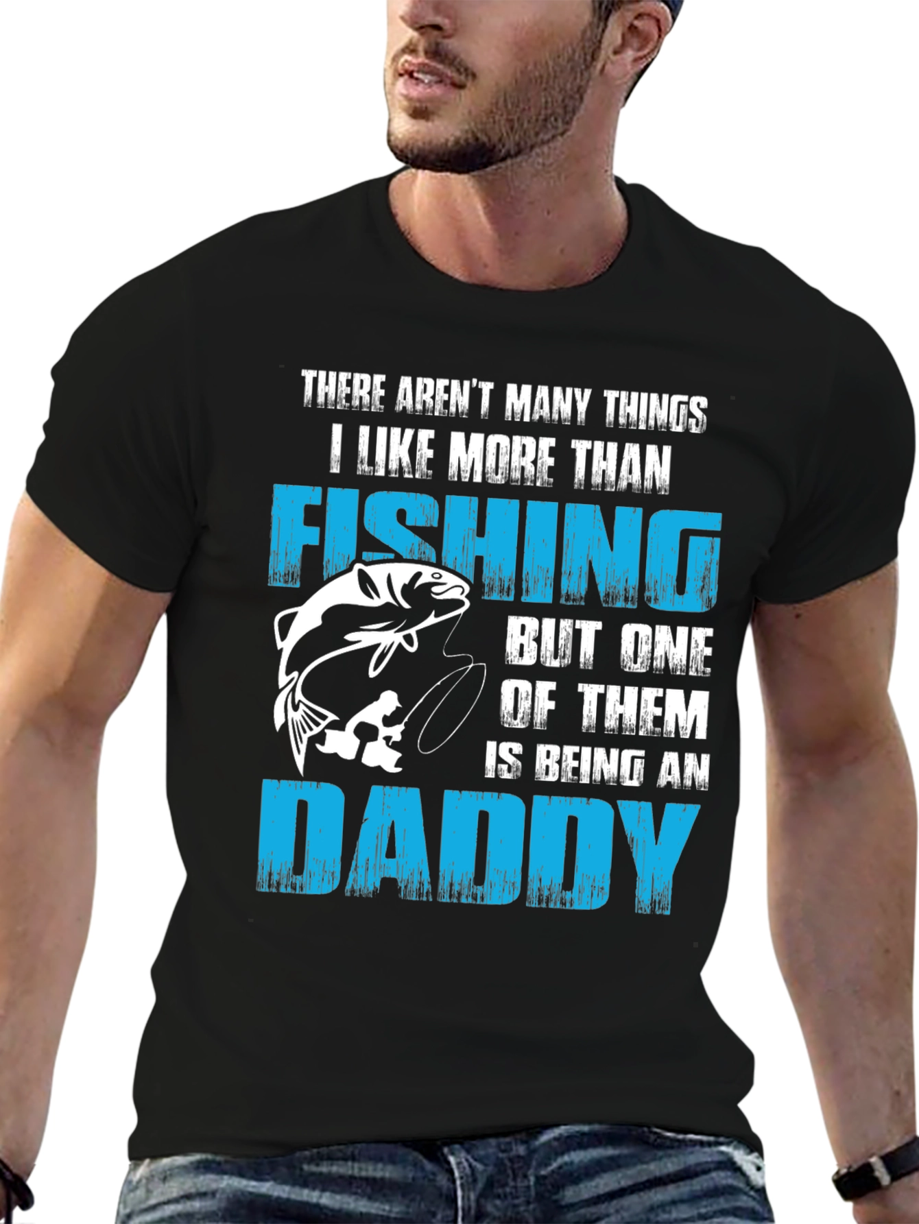 Fishing Daddy T-Shirt - Fathers Day Gift