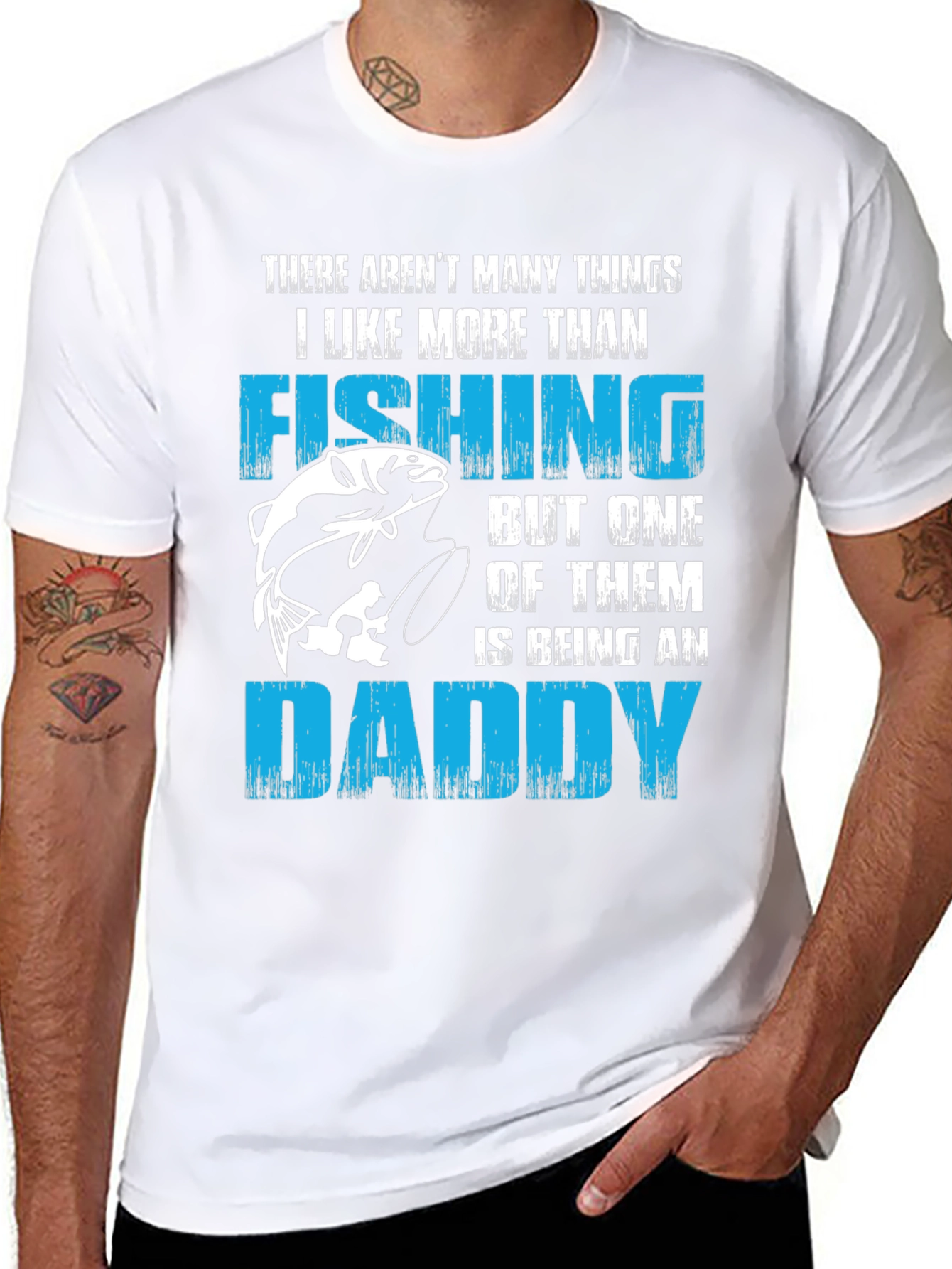 Fishing Daddy T-Shirt - Fathers Day Gift