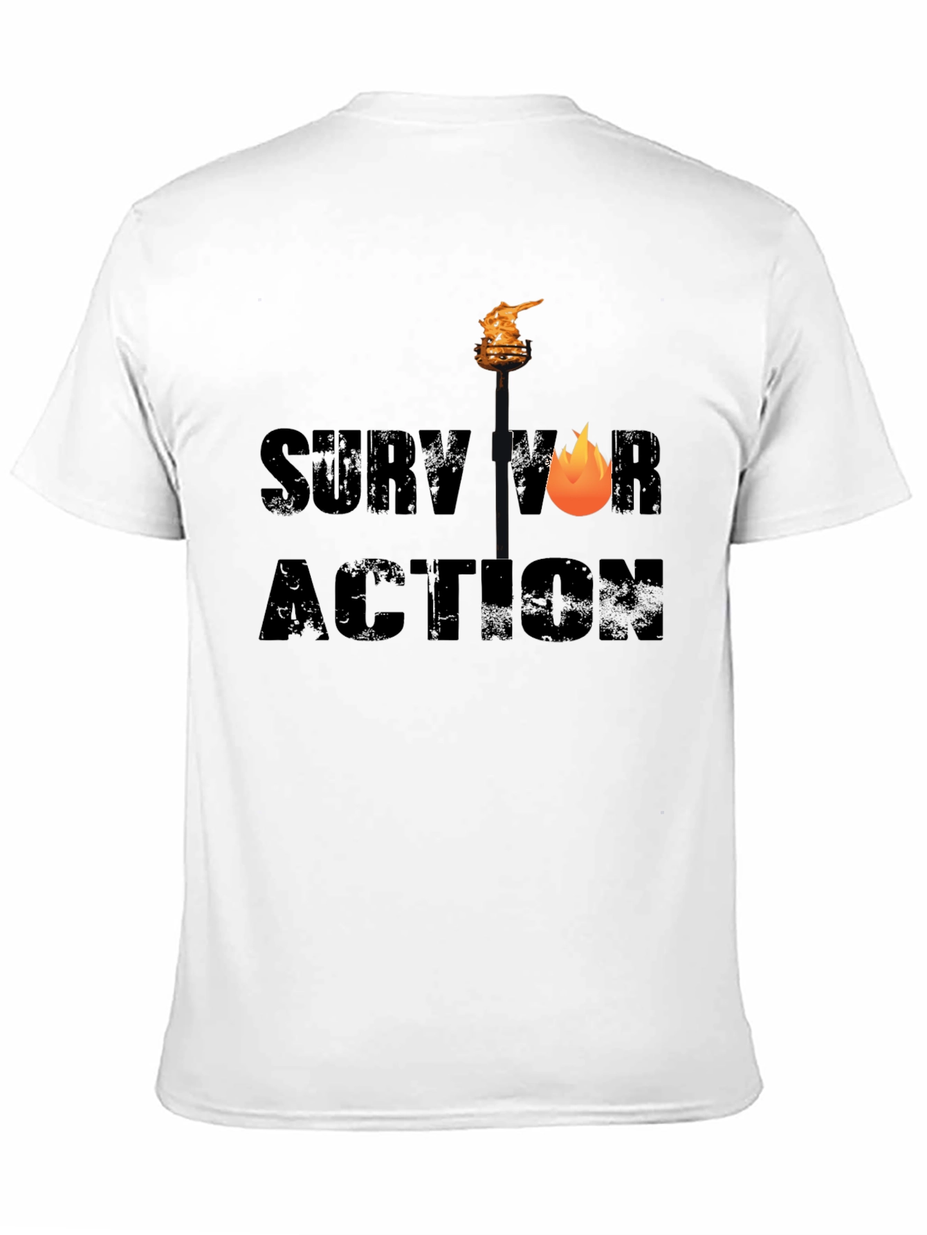 Survivor Action Graphic Tee - Bold Style