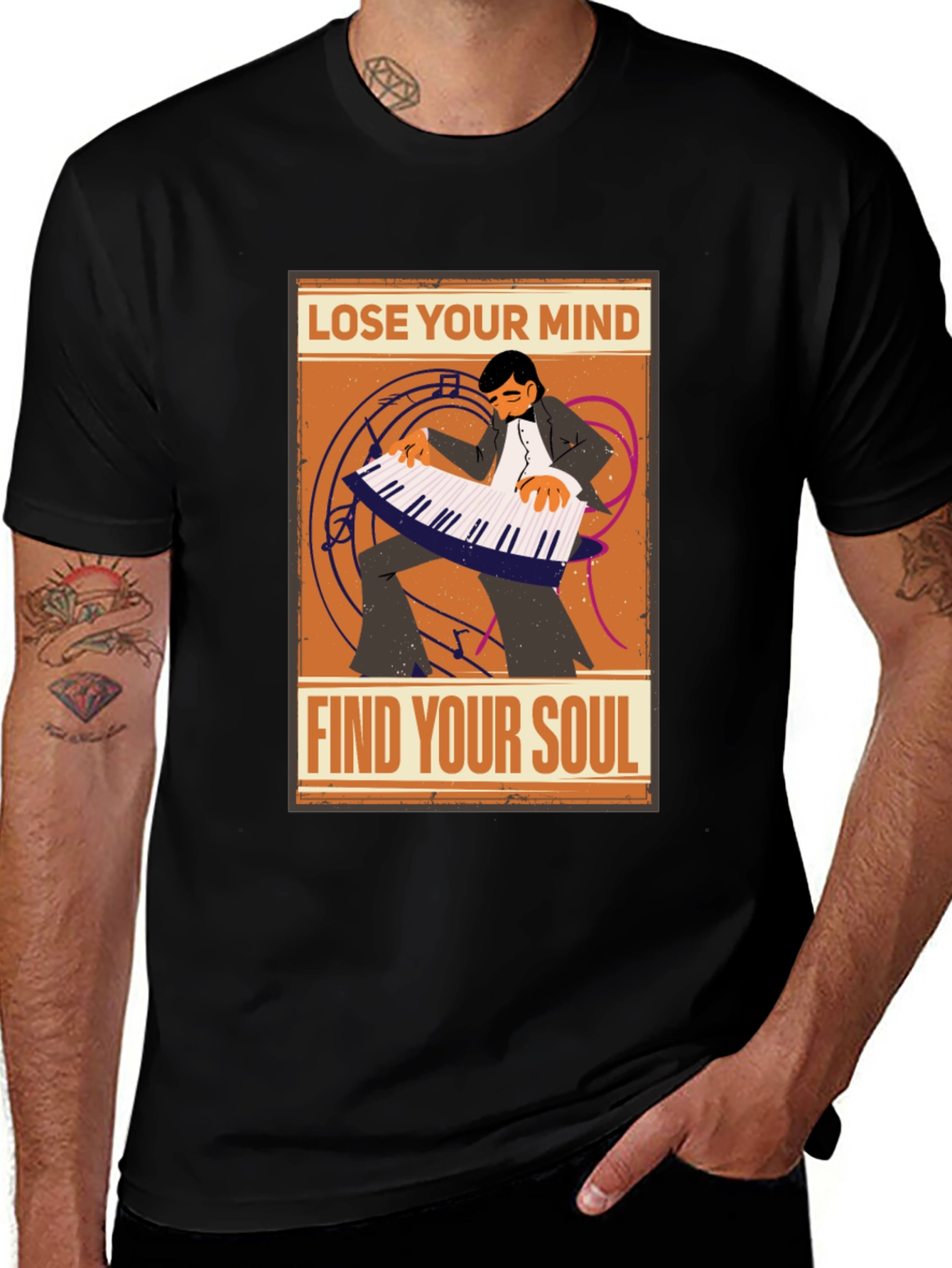 Lose Your Mind Find Your Soul Graphic Tee