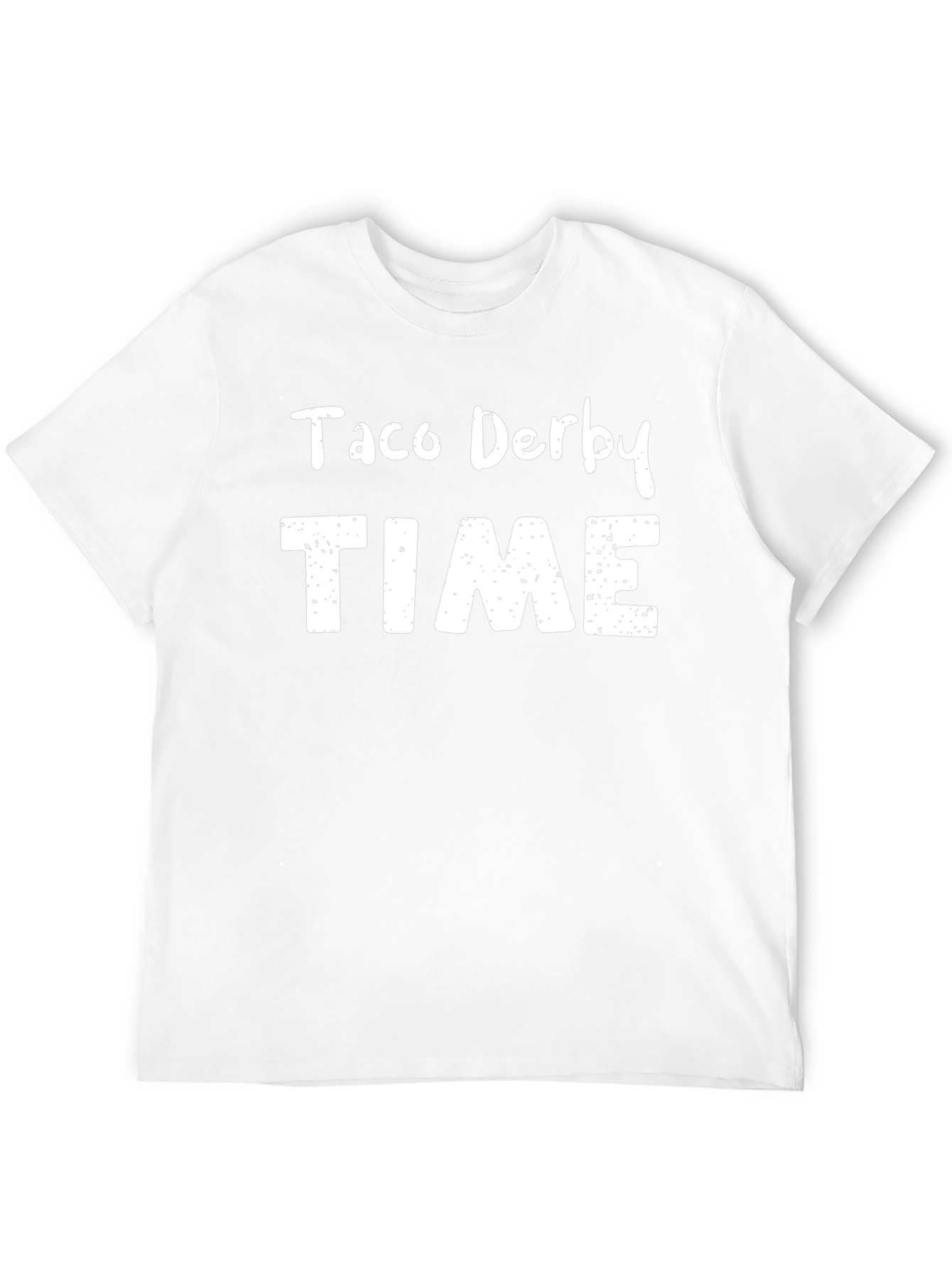 Taco Derby Time Black T-Shirt Novelty Graphic Tee