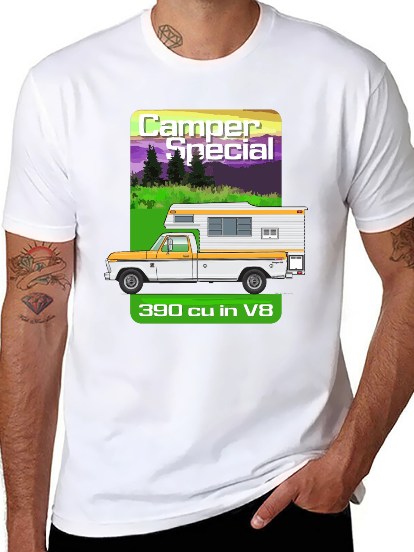 Camper Special 390 cu in V8 T-Shirt