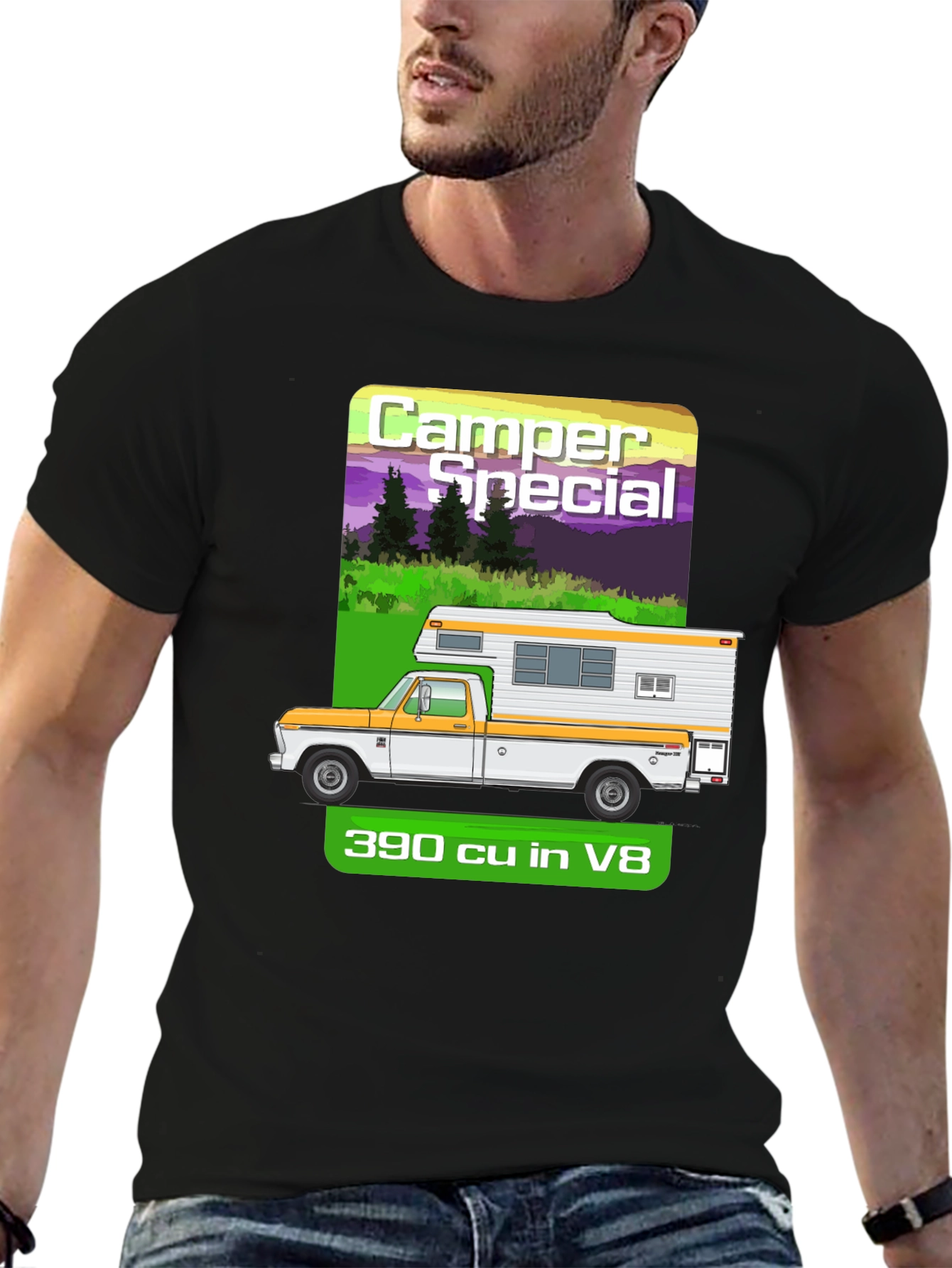 Camper Special 390 cu in V8 T-Shirt