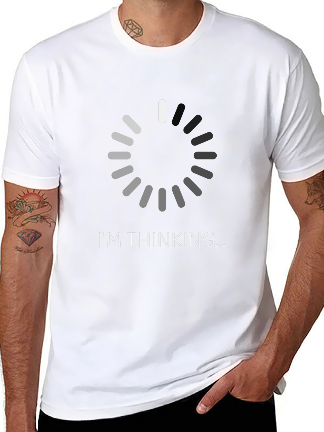 Im Thinking Funny T-Shirt - Novelty Graphic Tee