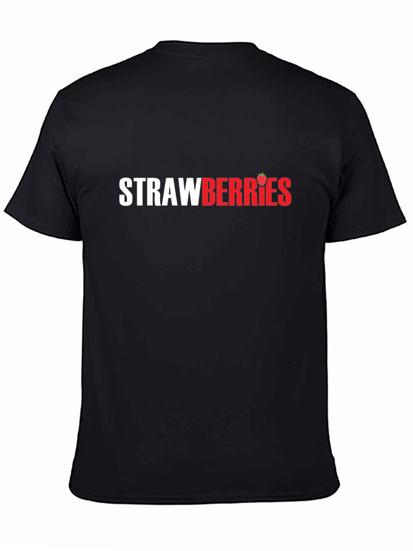 Strawberries Graphic Tee - Soft Cotton T-Shirt