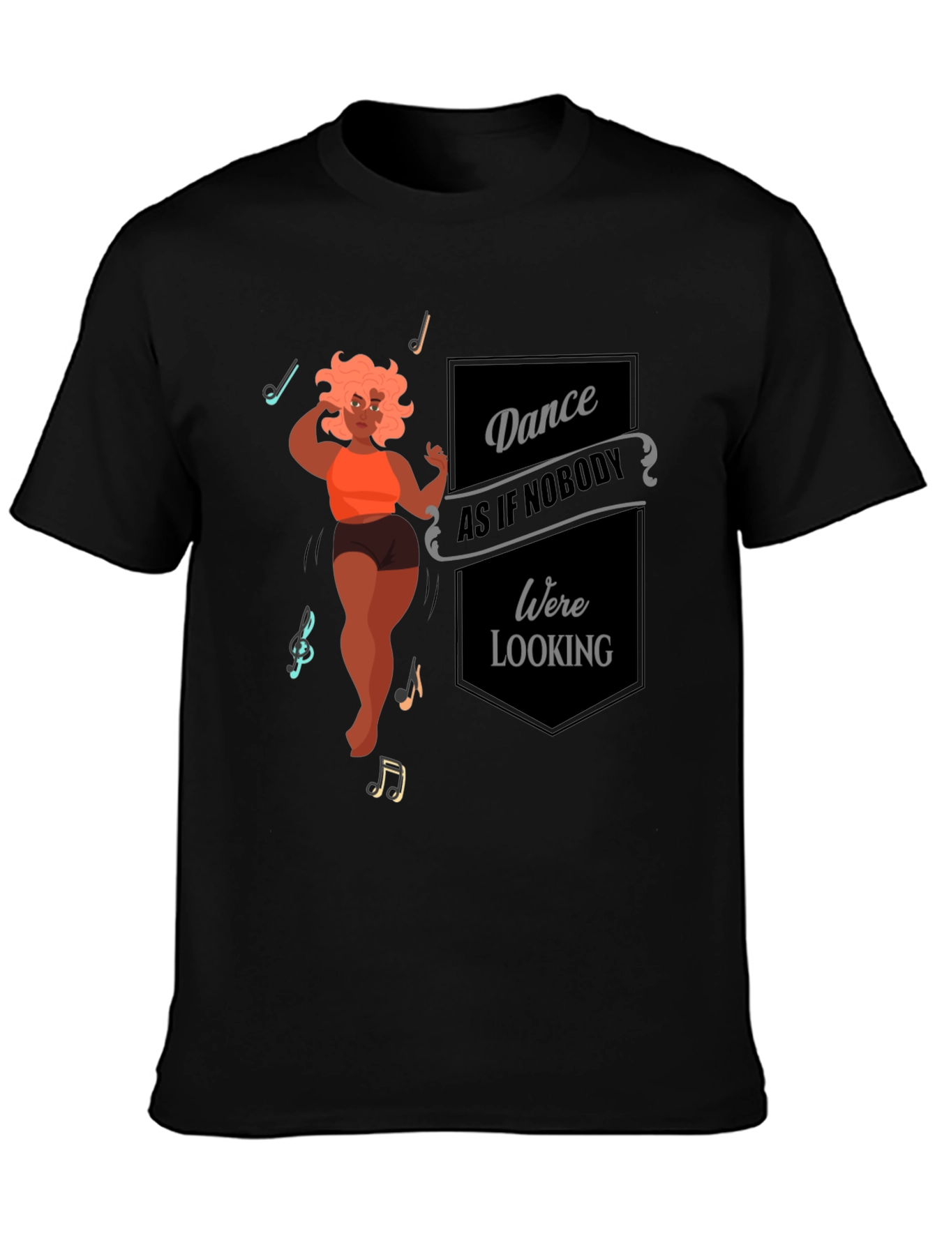Dance Like Nobodys Watching Graphic Tee