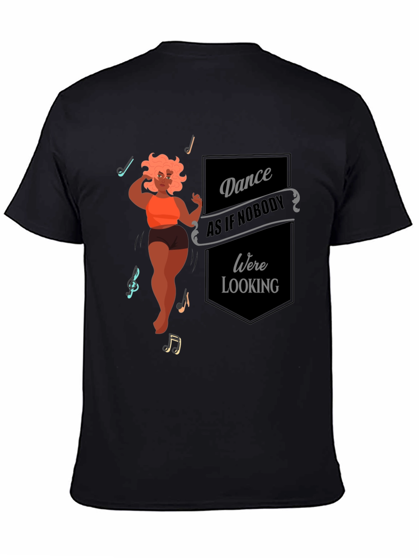 Dance Like Nobodys Watching Graphic Tee