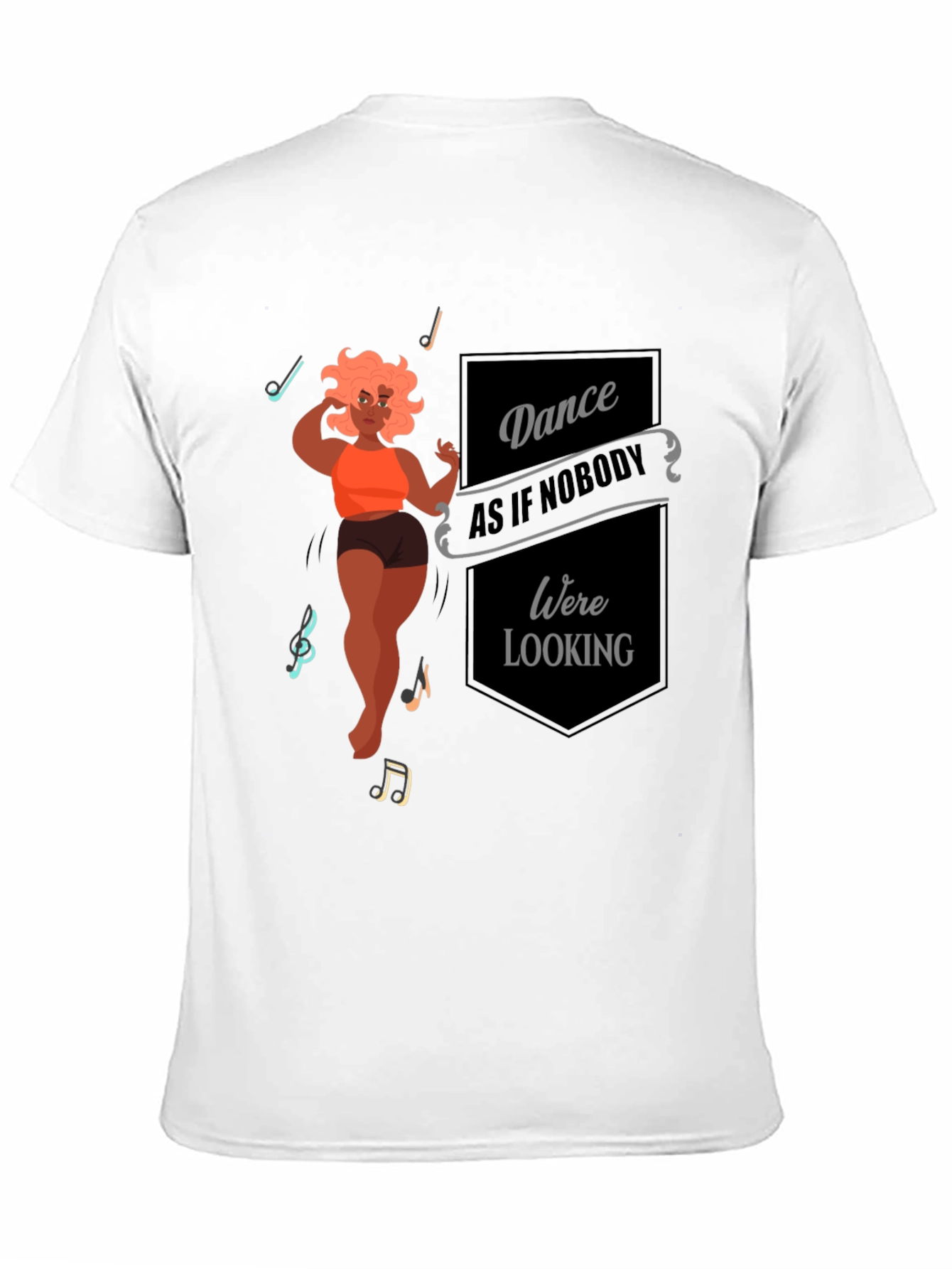 Dance Like Nobodys Watching Graphic Tee