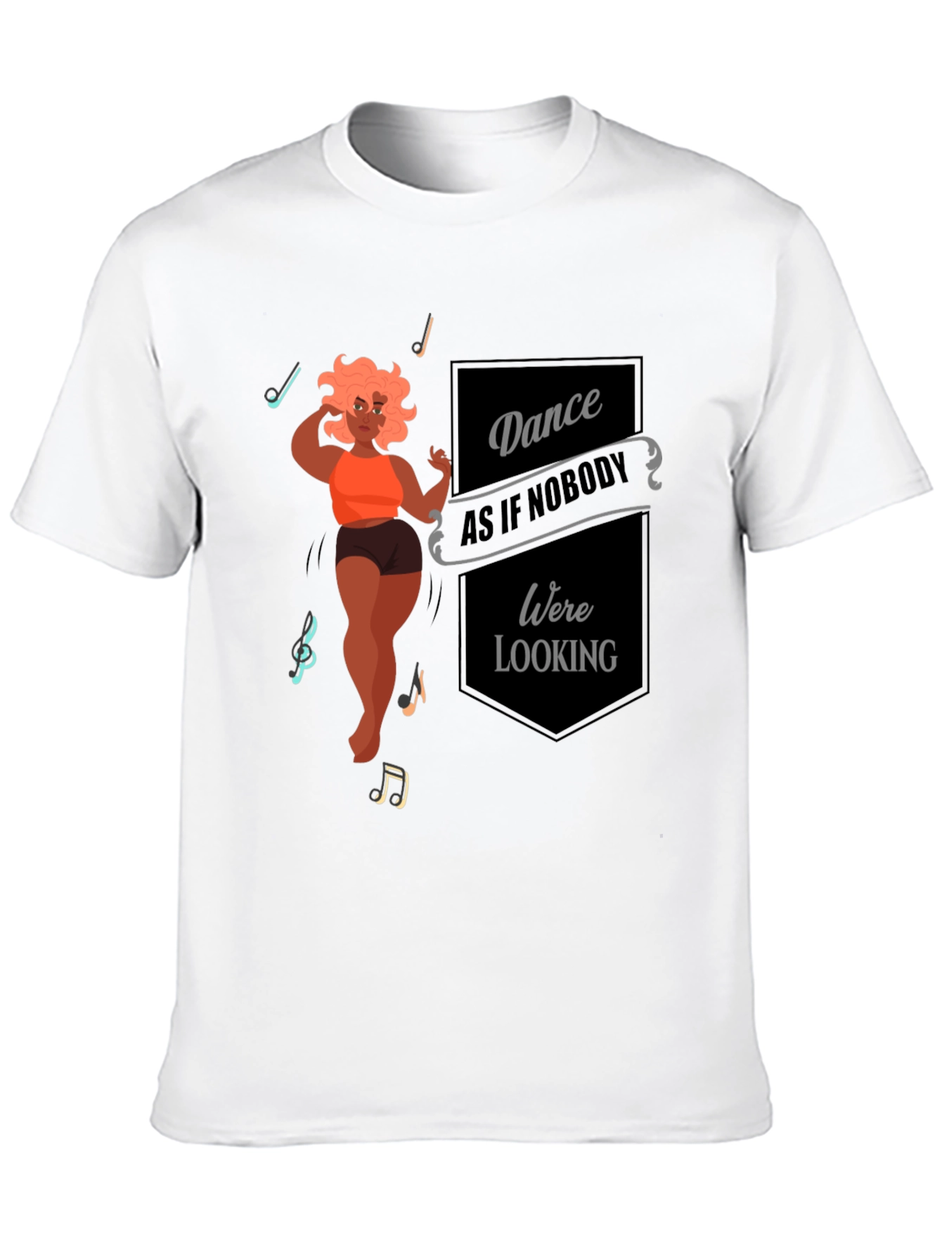 Dance Like Nobodys Watching Graphic Tee