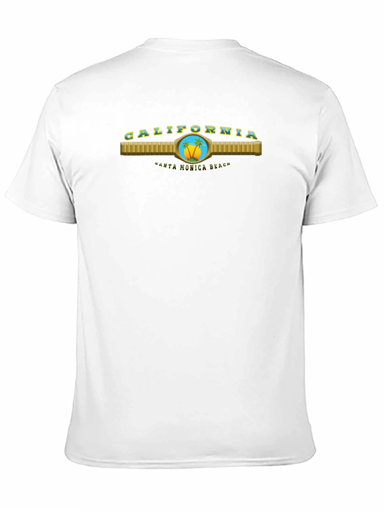California Santa Monica Beach T-Shirt