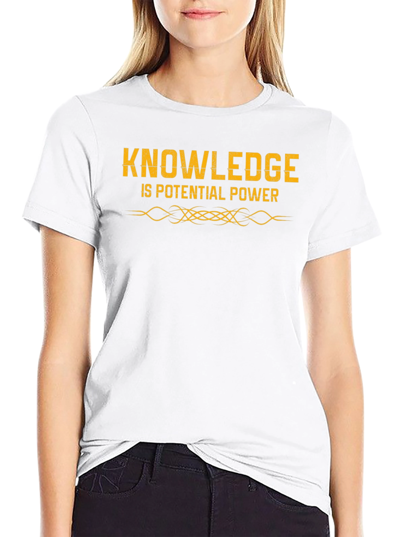 Knowledge is Potential Power Graphic Tee