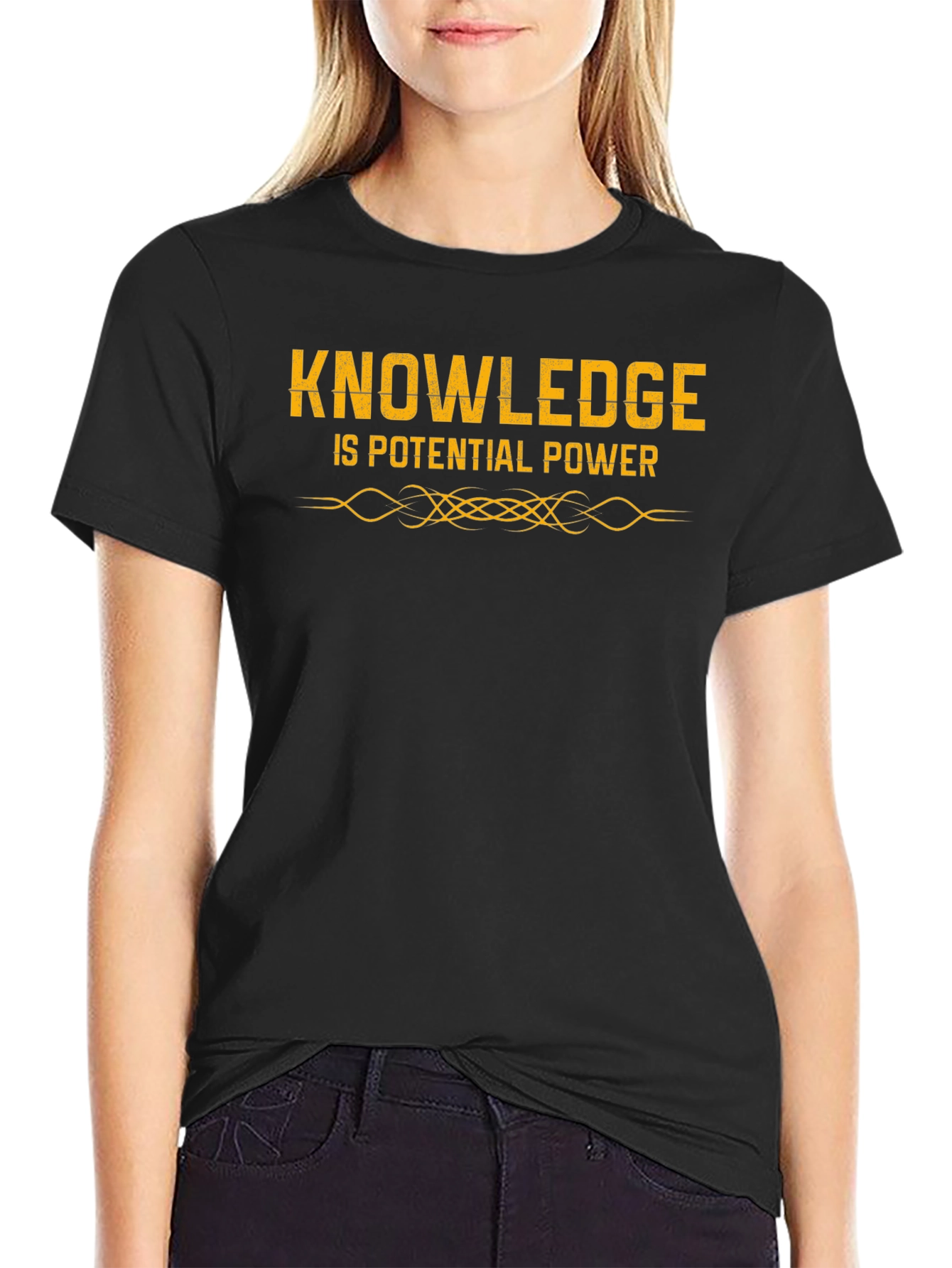 Knowledge is Potential Power Graphic Tee