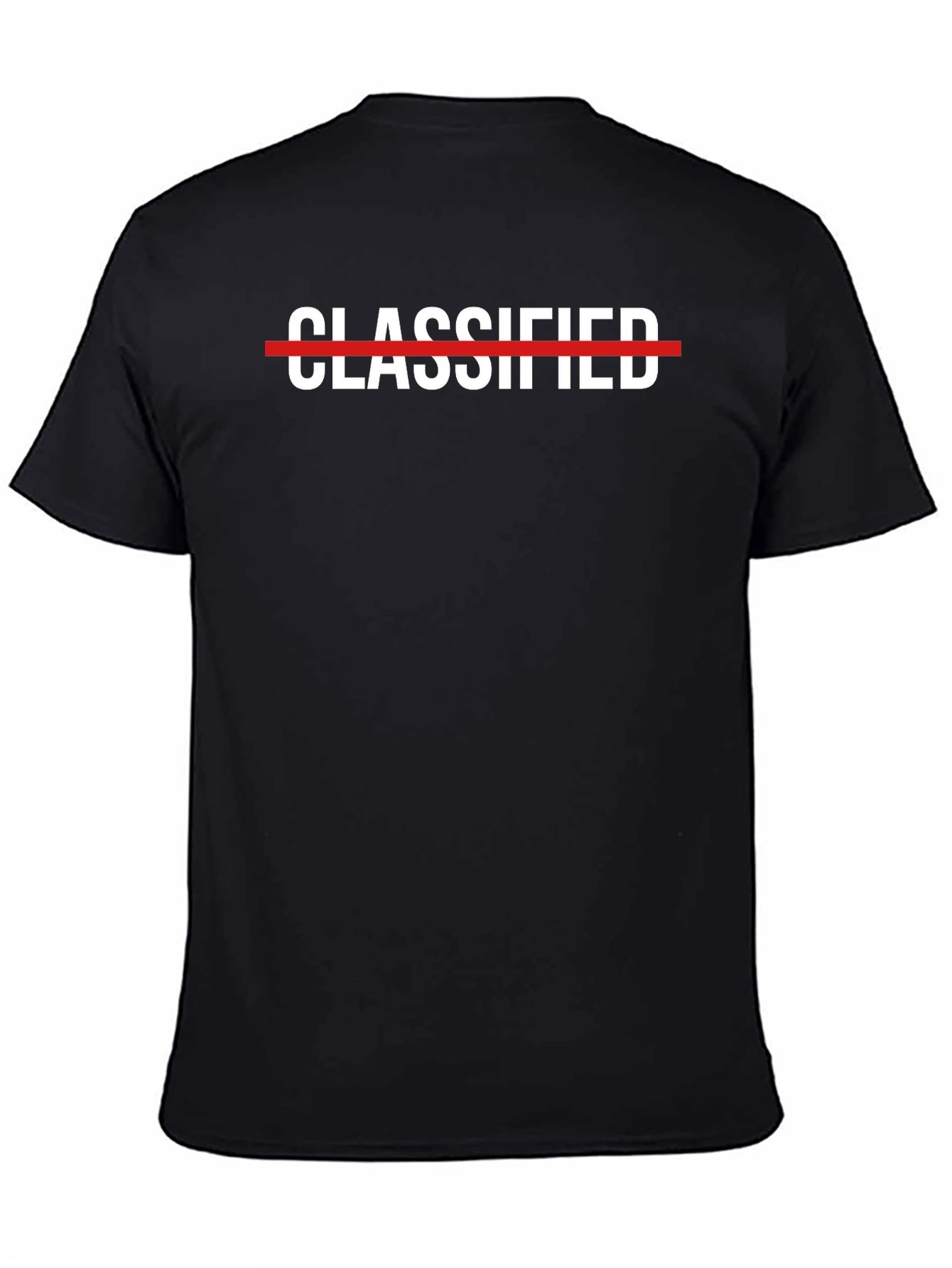 Classified Graphic T-Shirt - Trendy Mens Tee