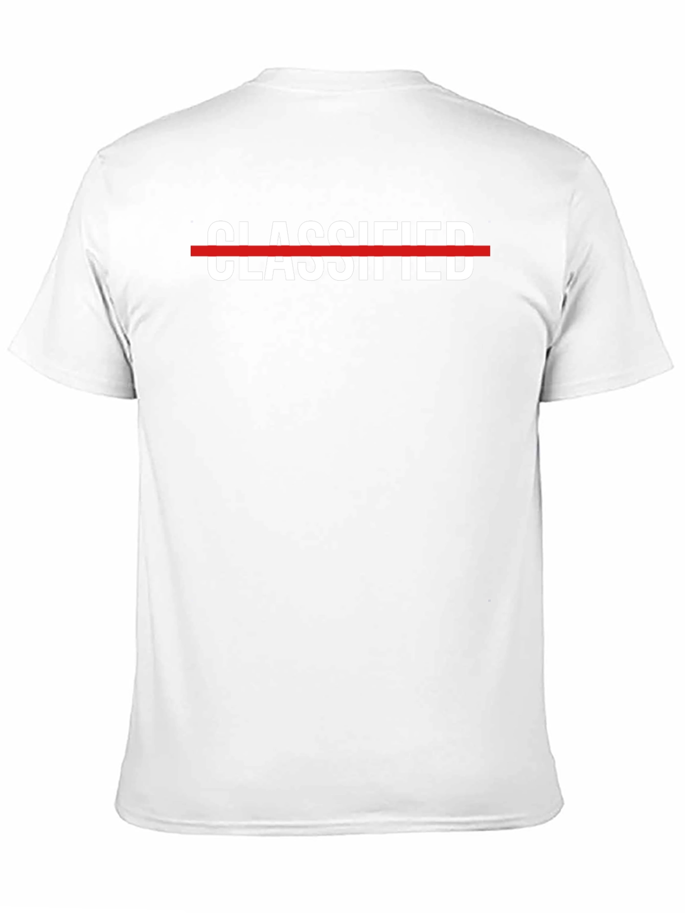 Classified Graphic T-Shirt - Trendy Mens Tee