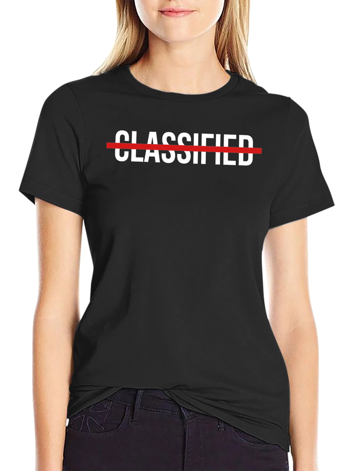 Classified Graphic T-Shirt - Trendy Mens Tee