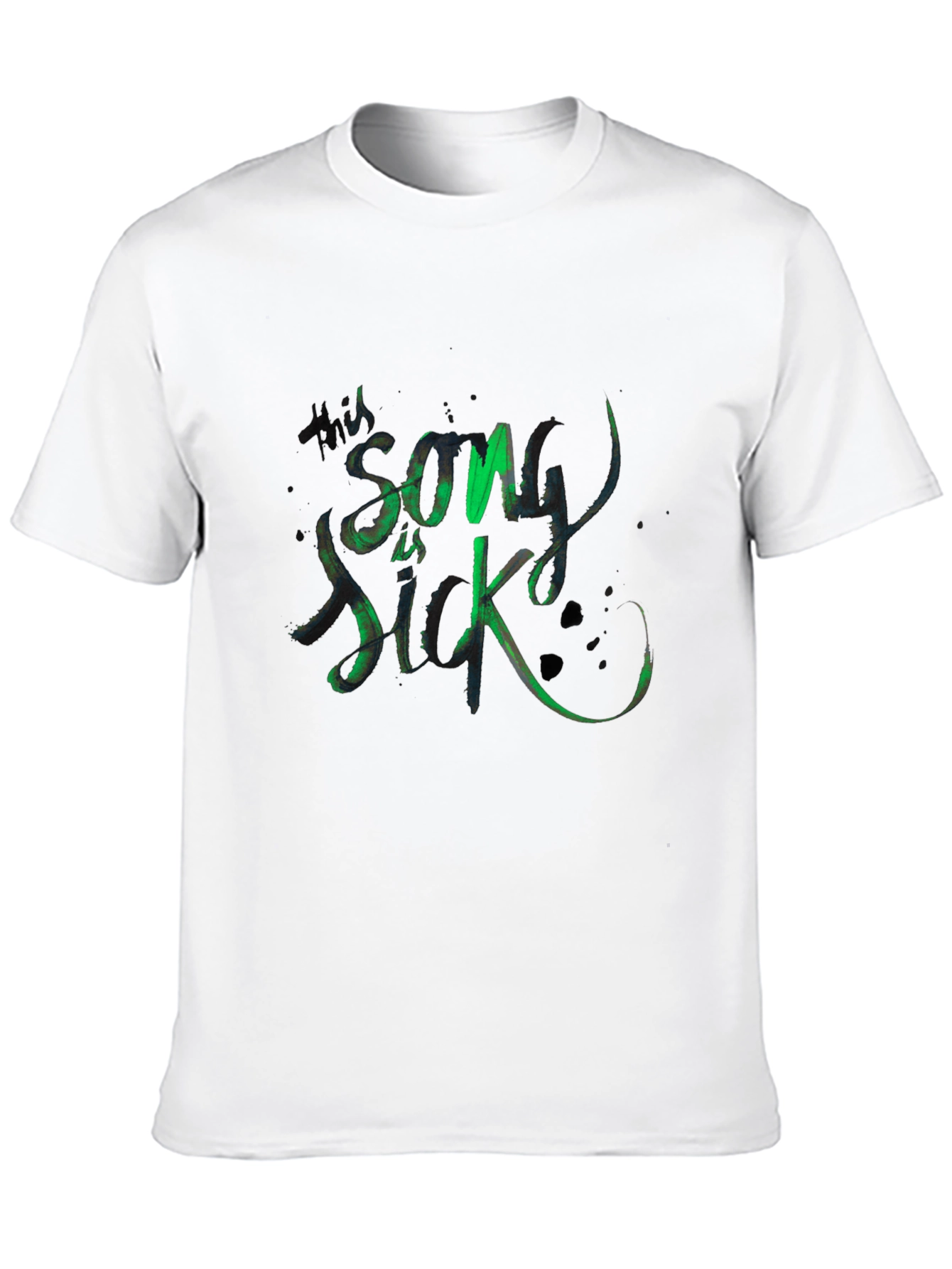 This Song is Sick Black T-Shirt