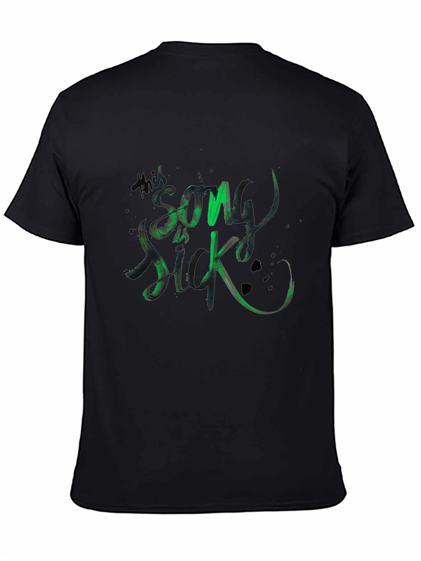 This Song is Sick Black T-Shirt