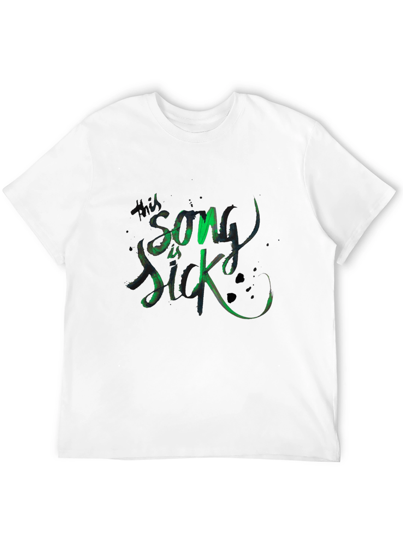 This Song is Sick Black T-Shirt