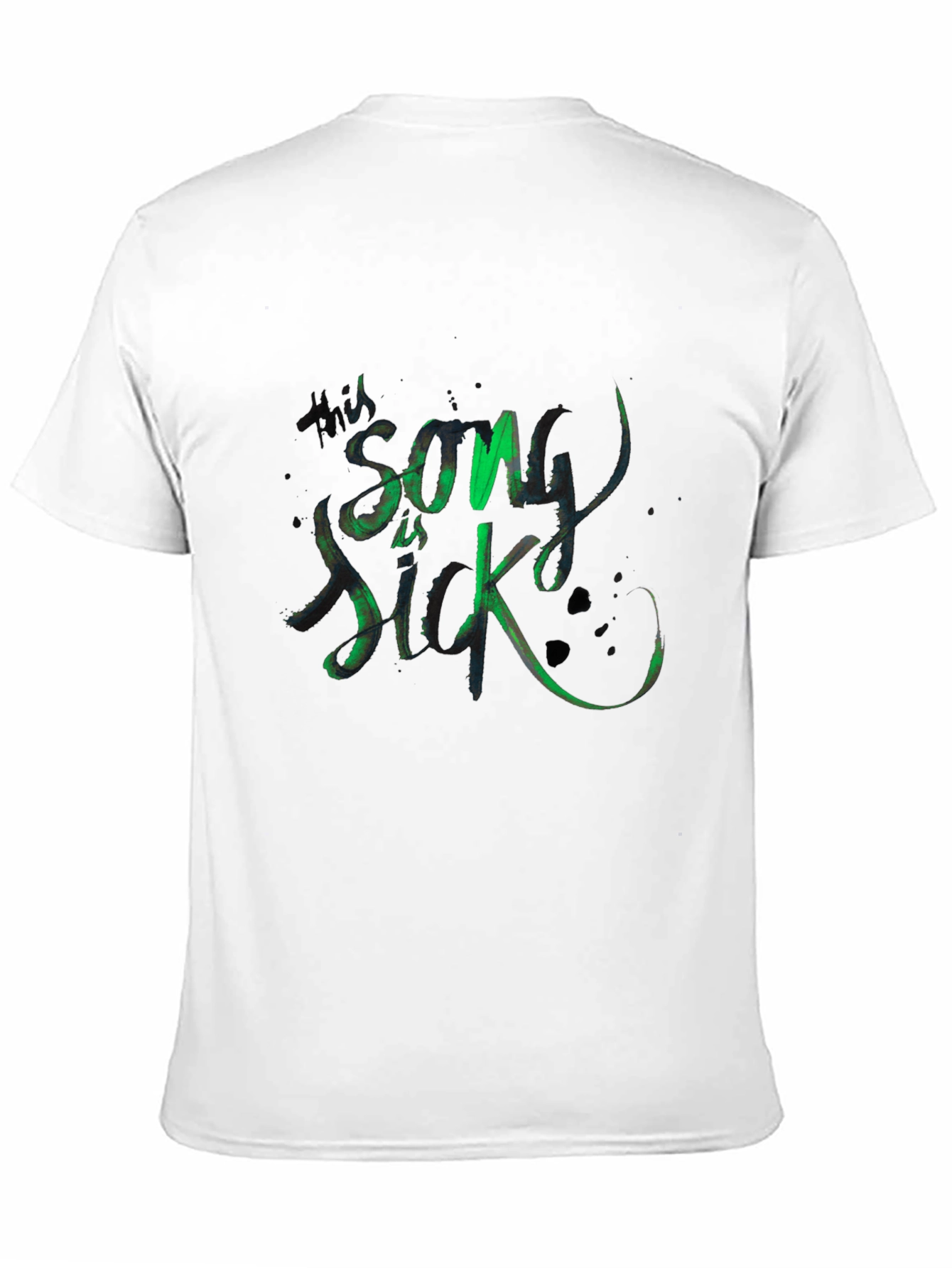 This Song is Sick Black T-Shirt