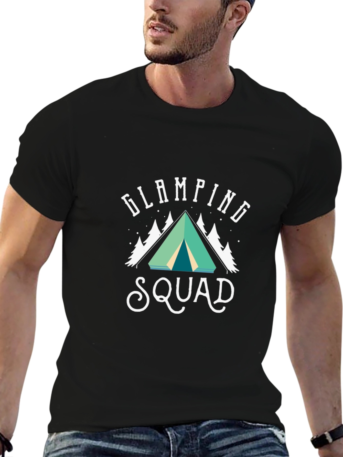 Glamping Squad T-Shirt Camping Adventure