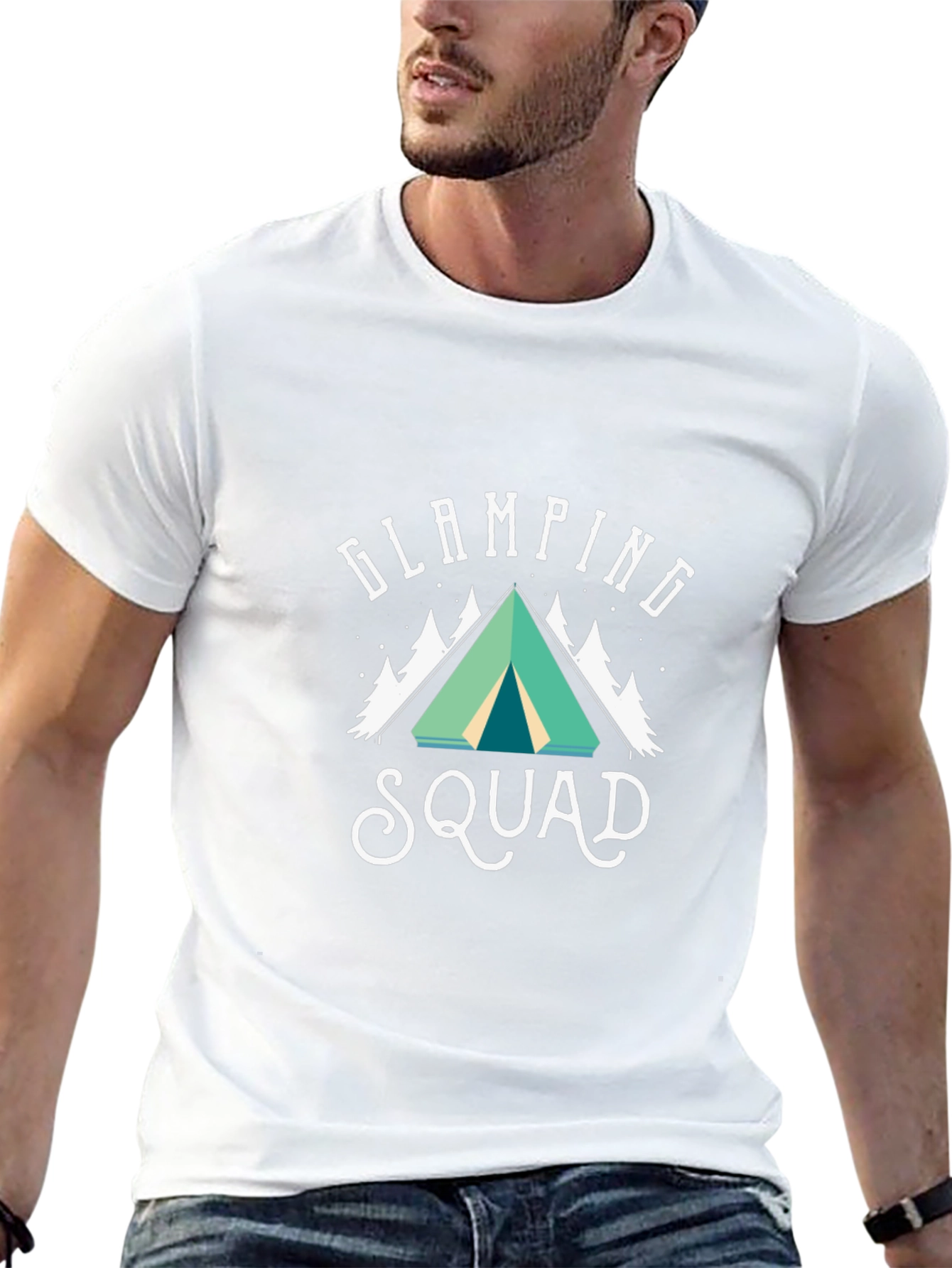 Glamping Squad T-Shirt Camping Adventure