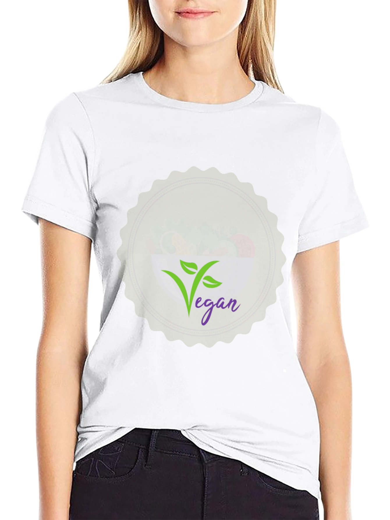 Stylish Vegan Graphic Tee - Comfortable Fit