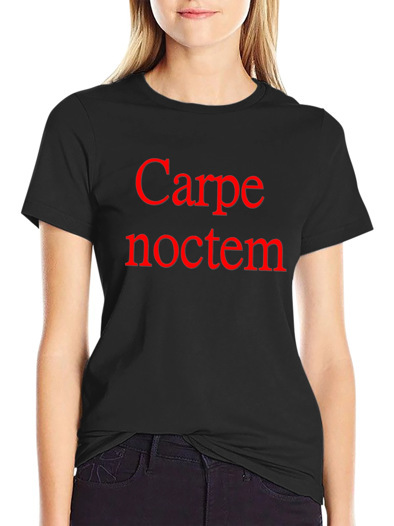 Carpe Noctem Black T-Shirt