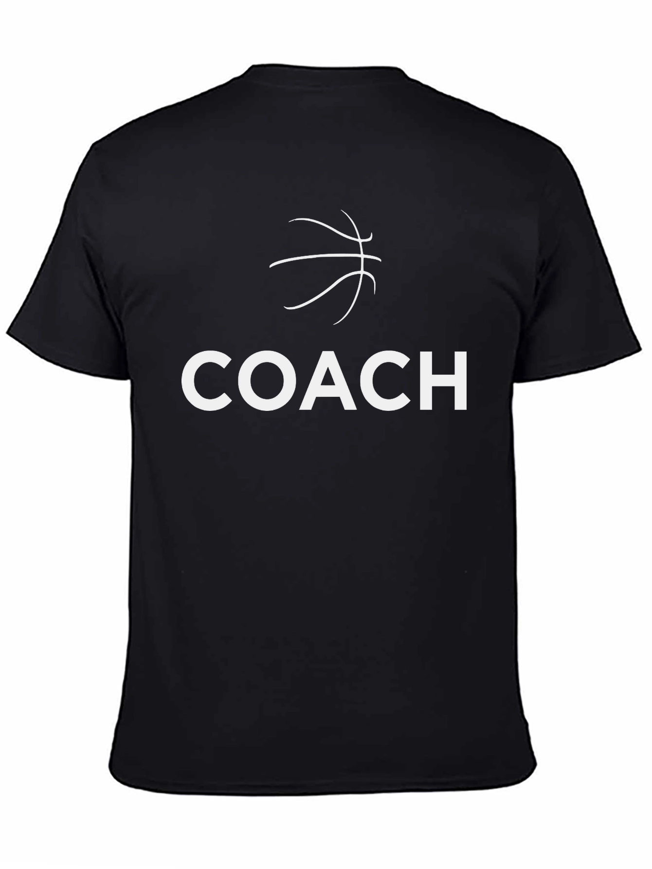 Basketball Coach Graphic T-Shirt