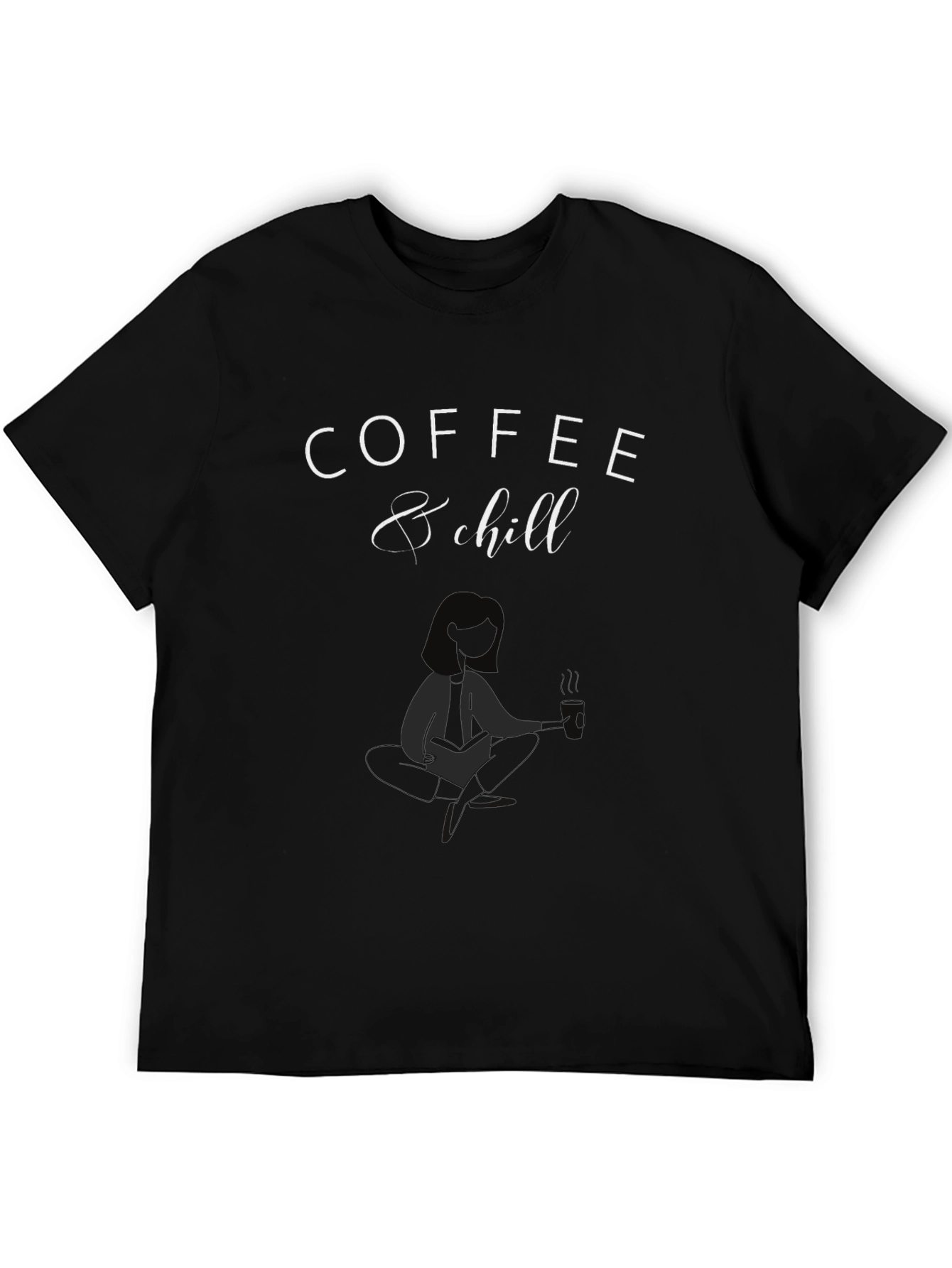 Coffee & Chill Graphic Tee - Relaxed Fit