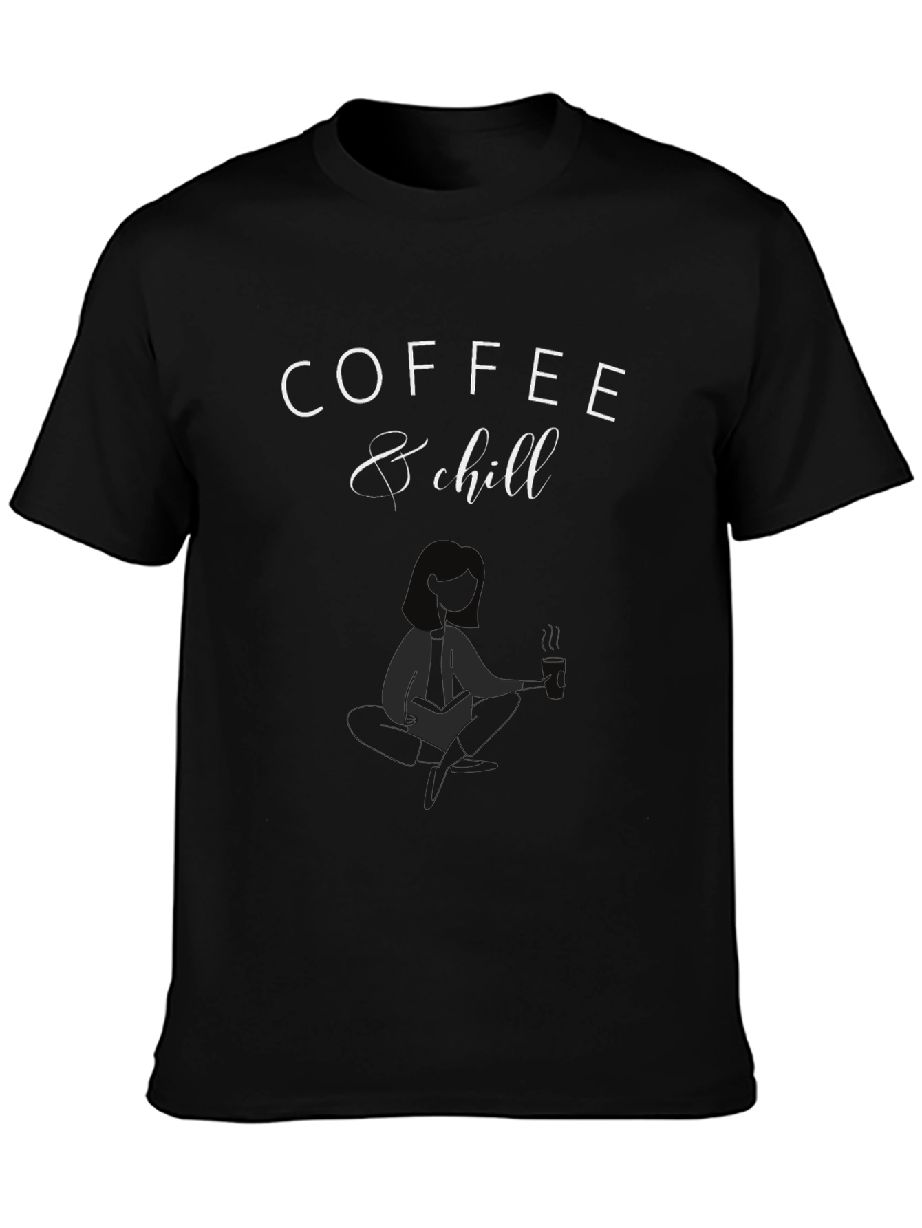 Coffee & Chill Graphic Tee - Relaxed Fit