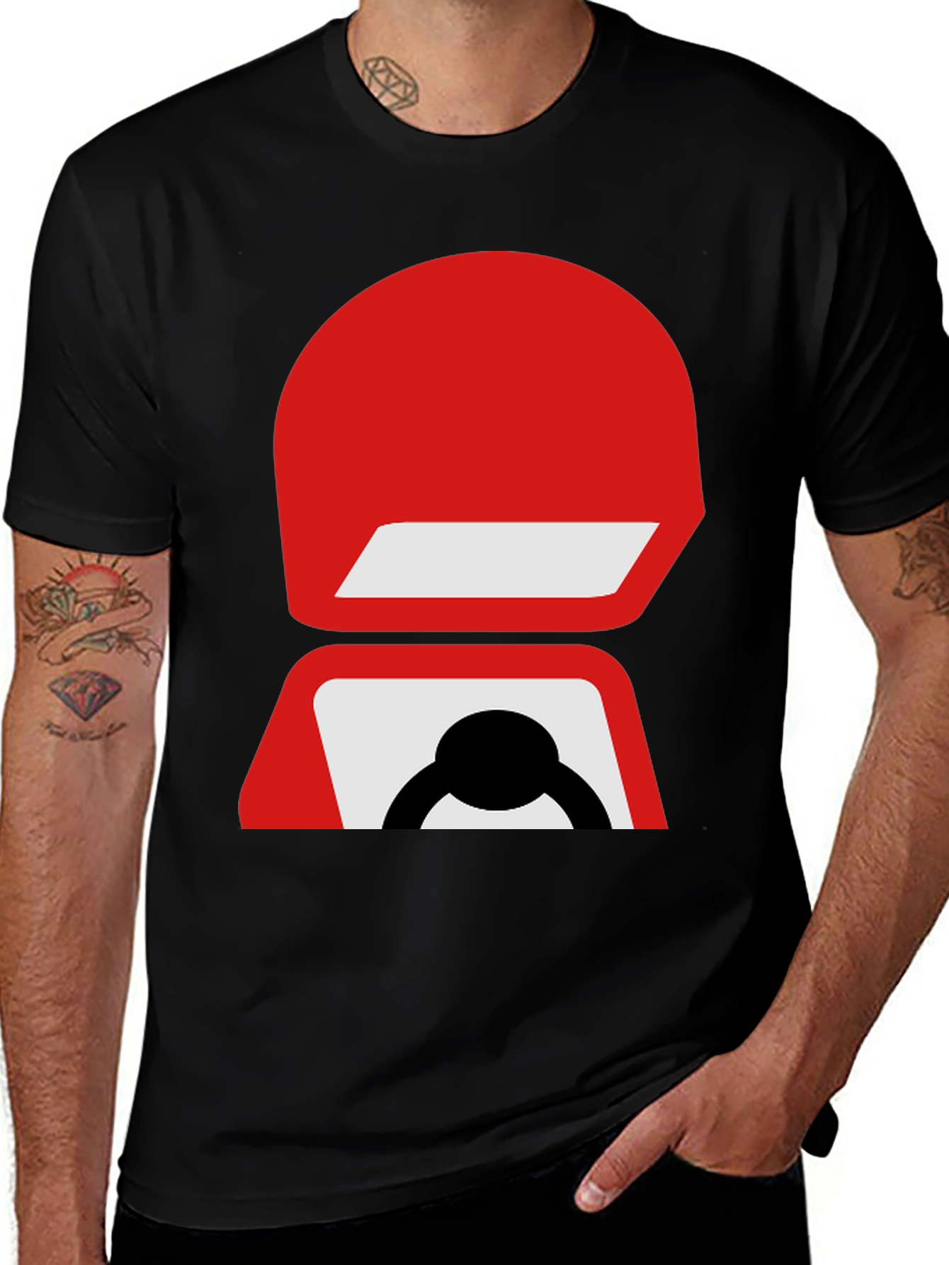 Abstract Graphic T-Shirt - Modern Design Tee