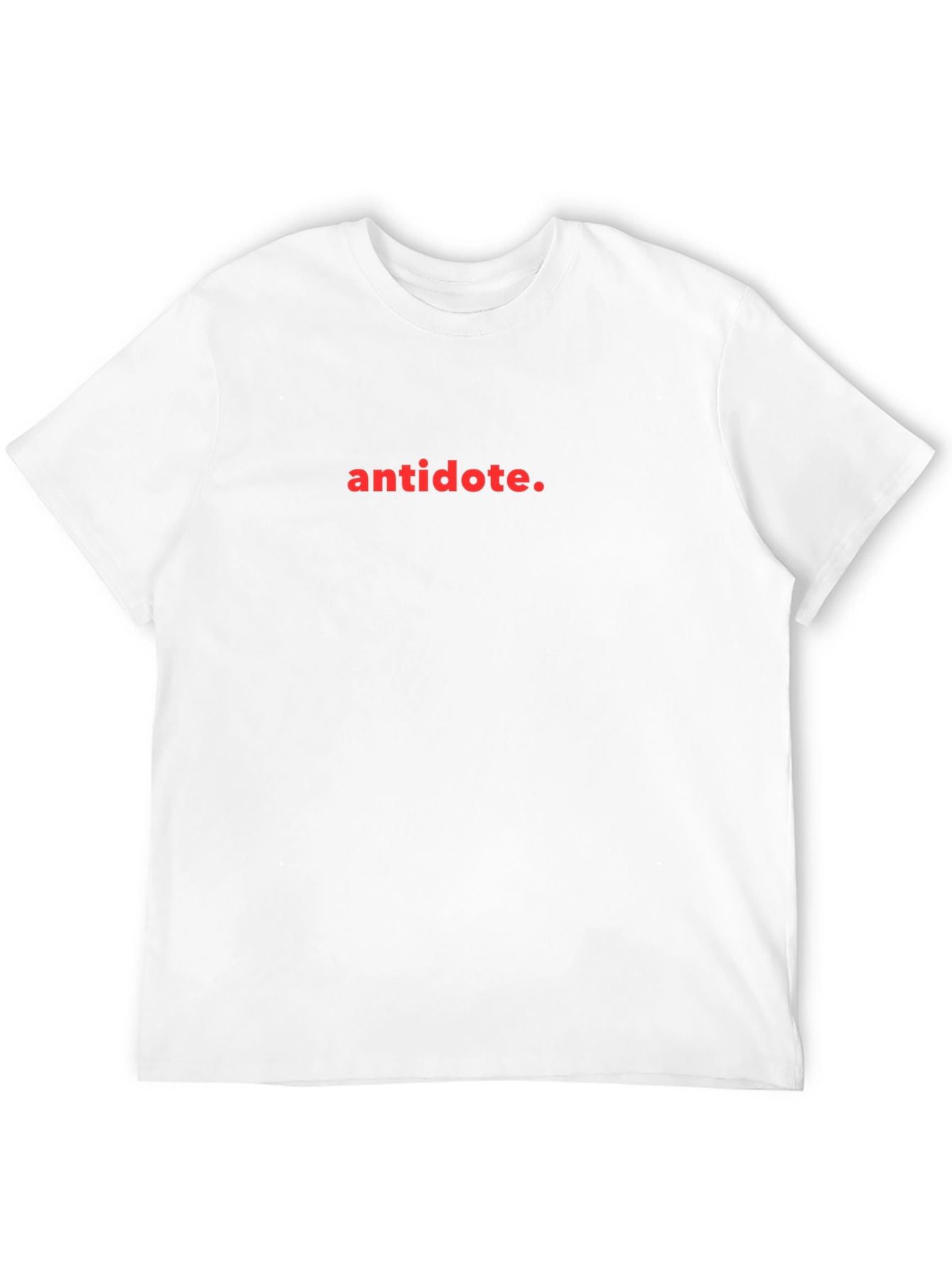 Antidote Graphic Tee - Stylish Black T-Shirt