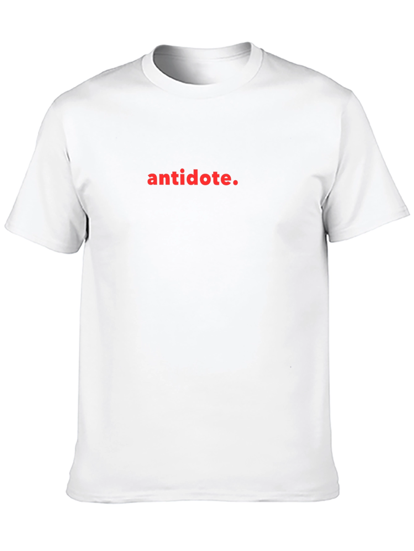 Antidote Graphic Tee - Stylish Black T-Shirt