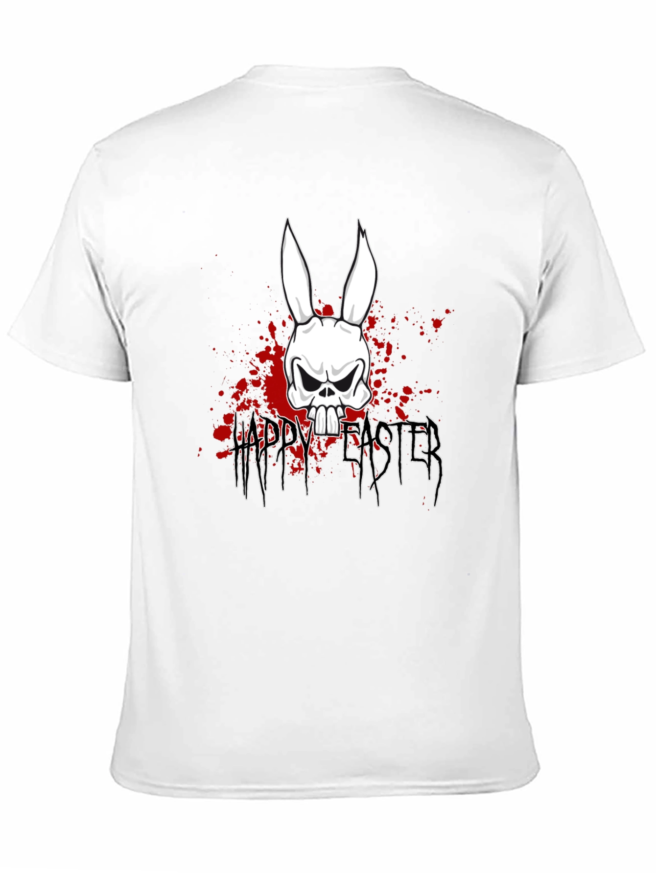 Grim Easter Bunny Skull T-Shirt