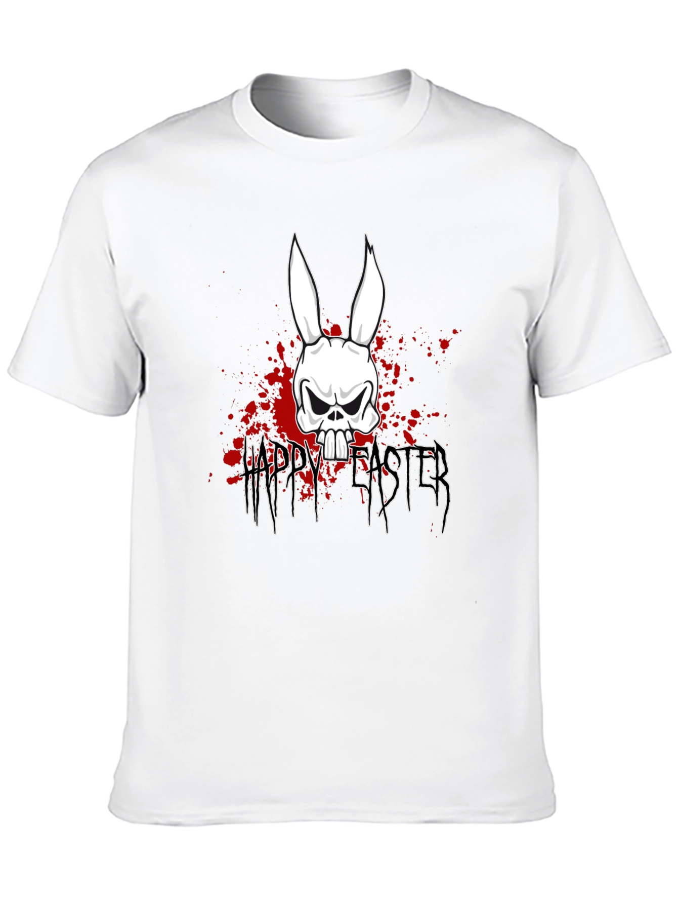 Grim Easter Bunny Skull T-Shirt