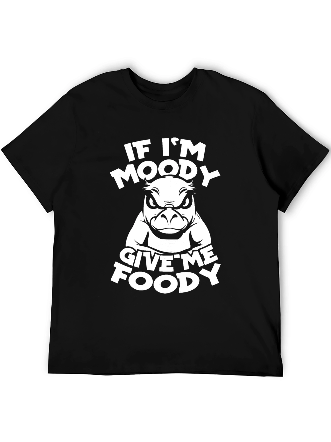 Moody Foody Graphic T-Shirt - Funny Apparel