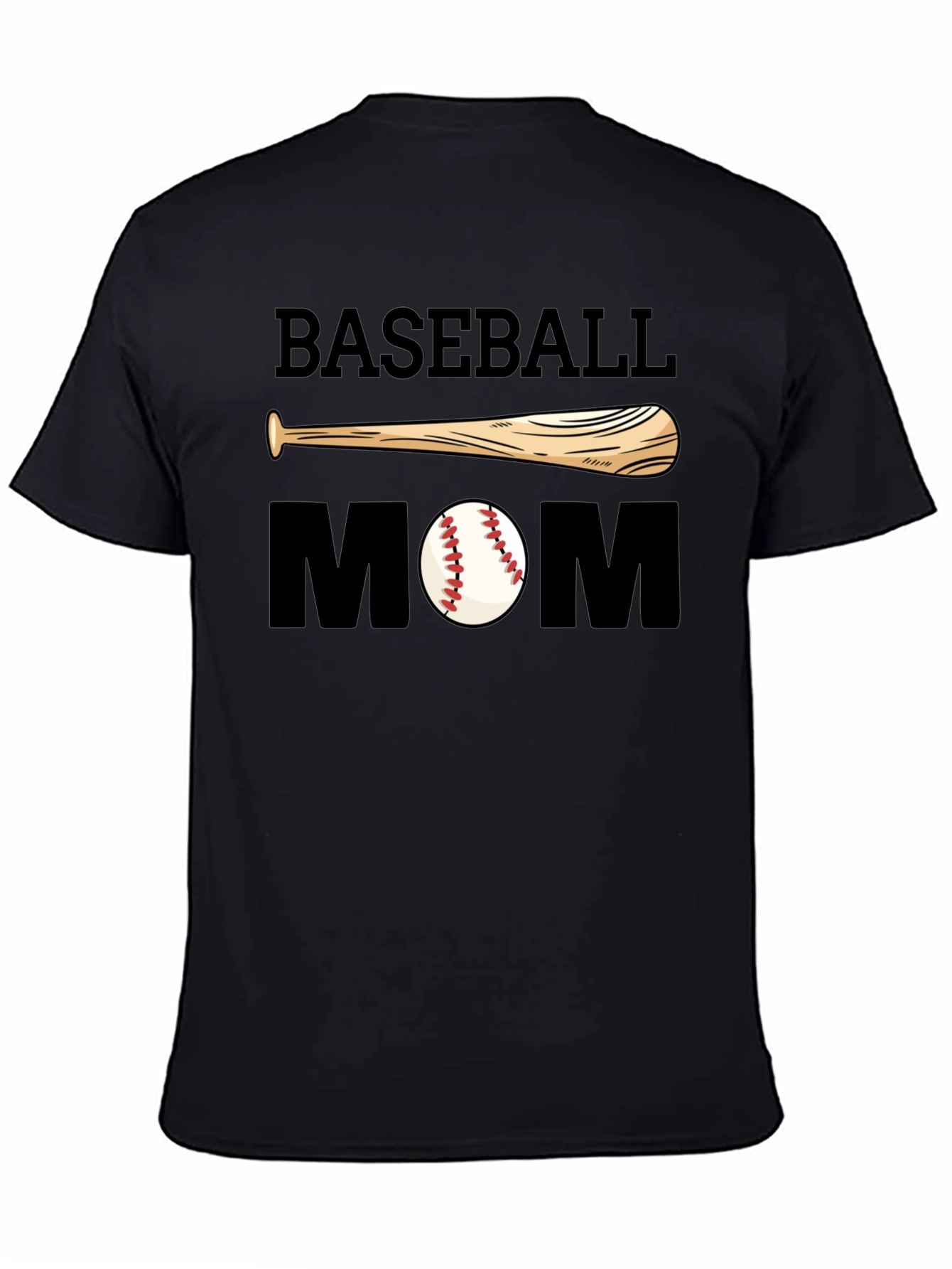 Baseball Mom Graphic T-Shirt