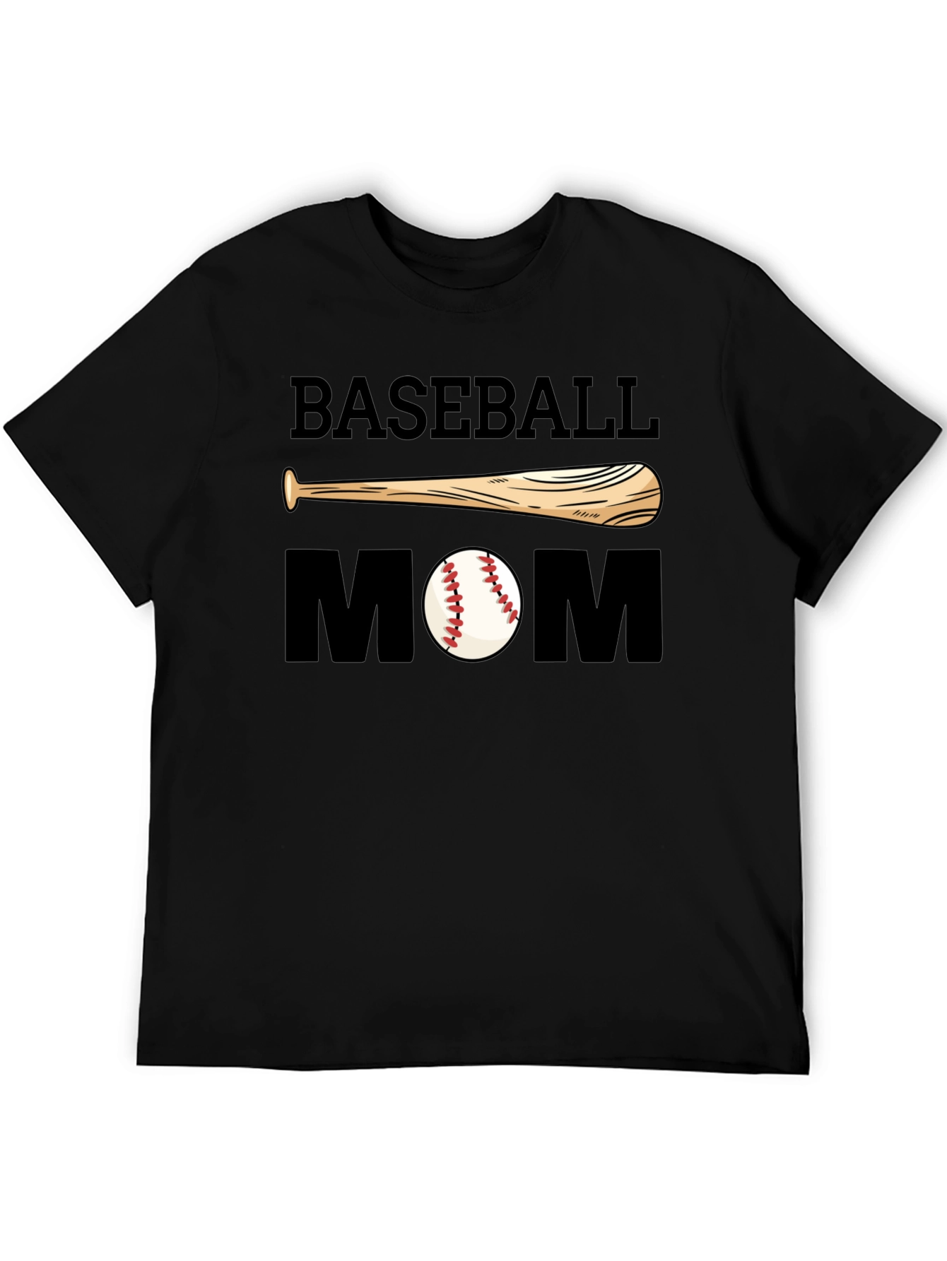 Baseball Mom Graphic T-Shirt