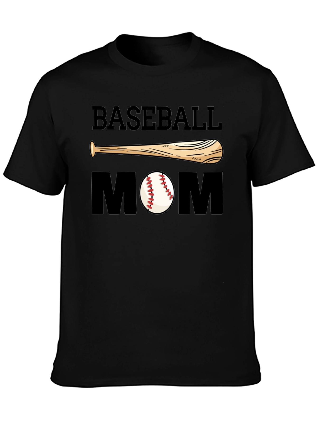 Baseball Mom Graphic T-Shirt
