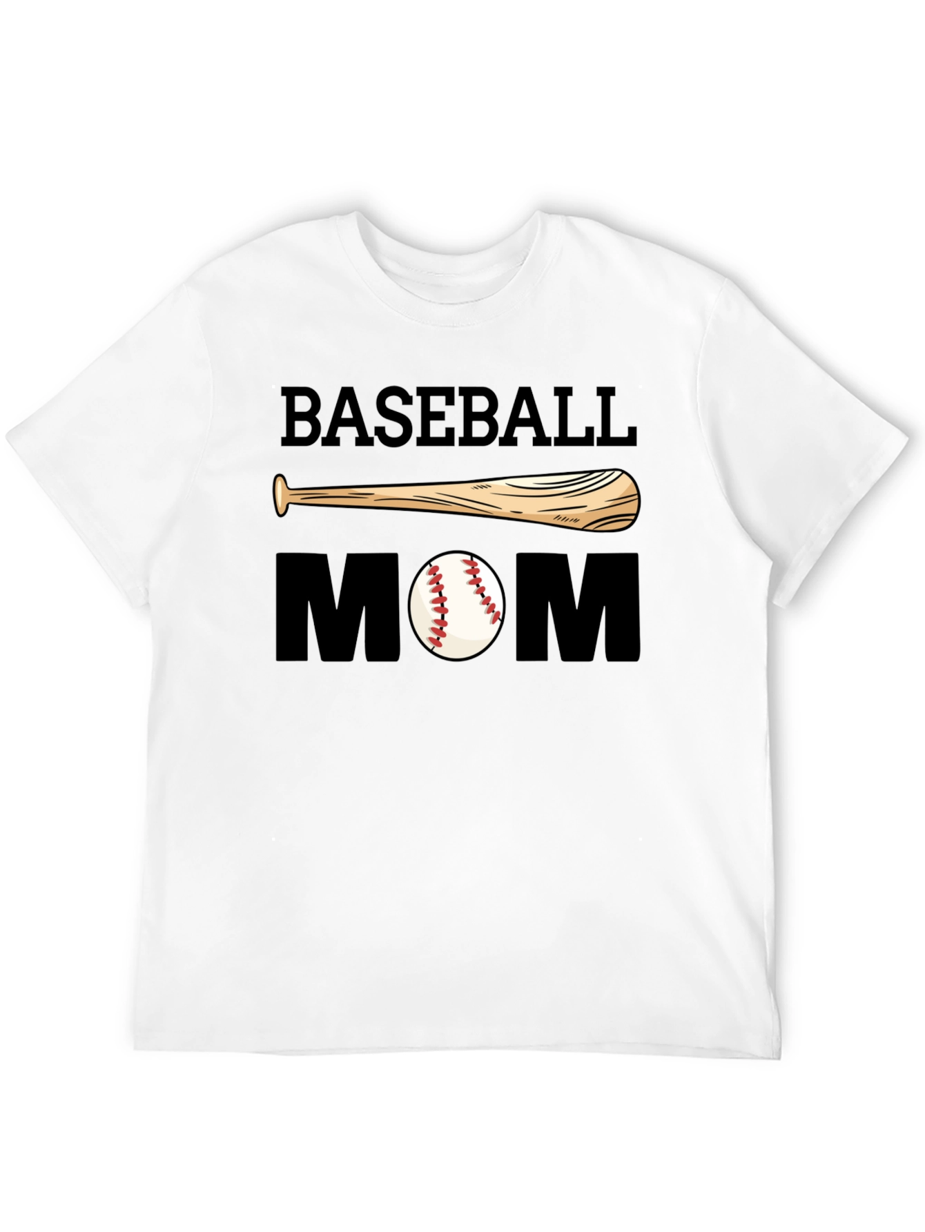 Baseball Mom Graphic T-Shirt