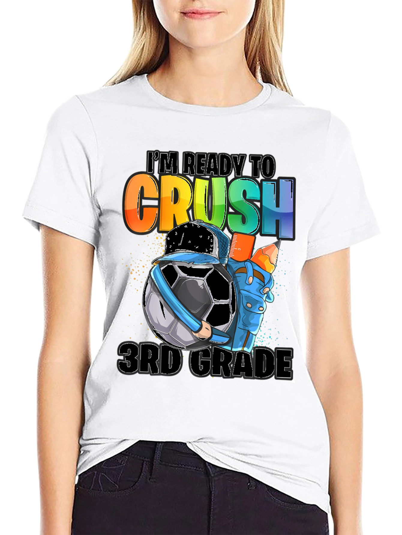 Ready to Crush 3rd Grade Soccer T-Shirt