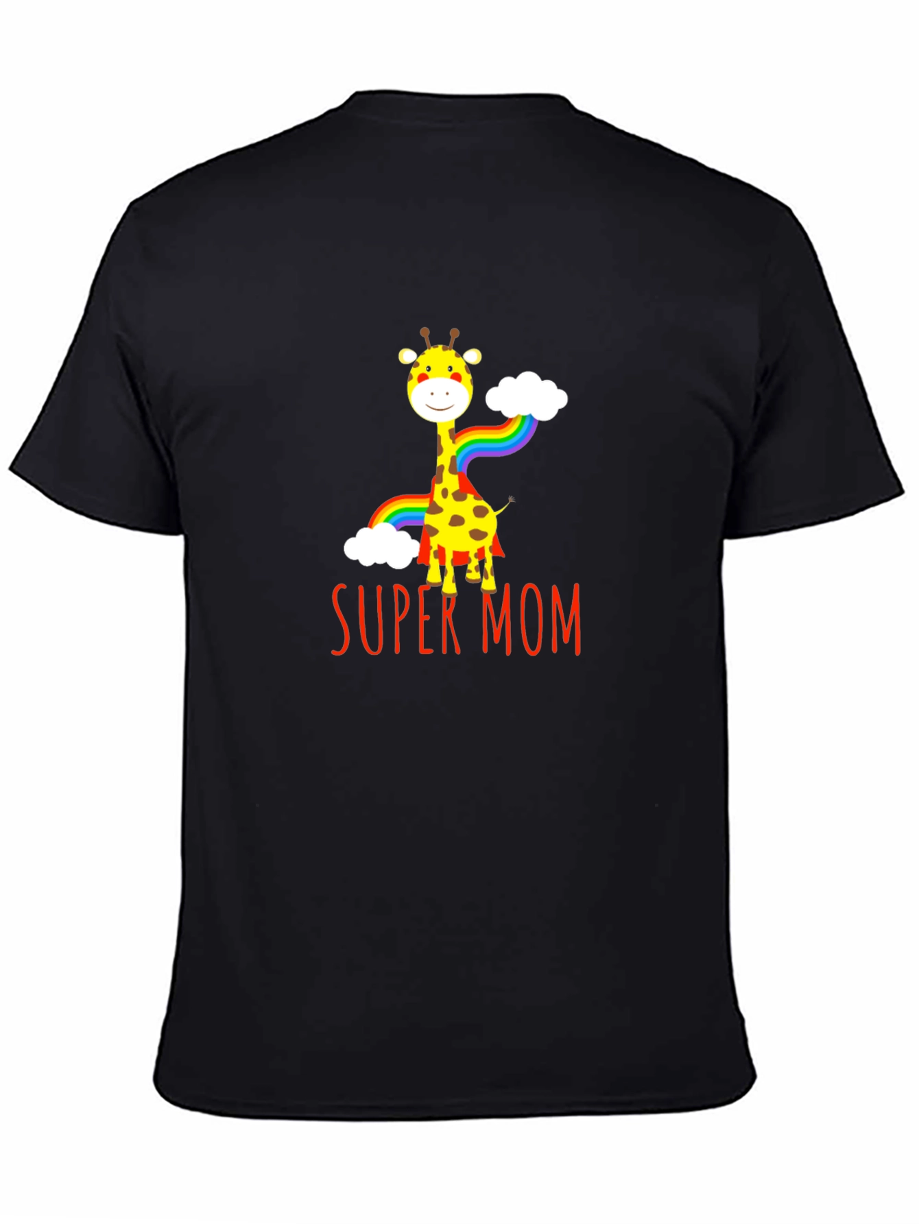 Super Mom Giraffe T-Shirt