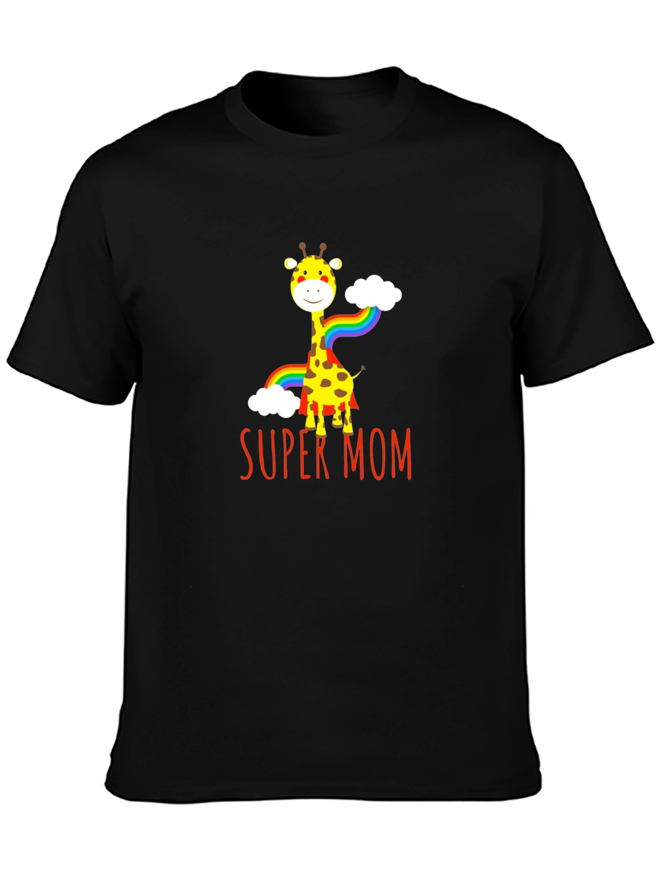 Super Mom Giraffe T-Shirt