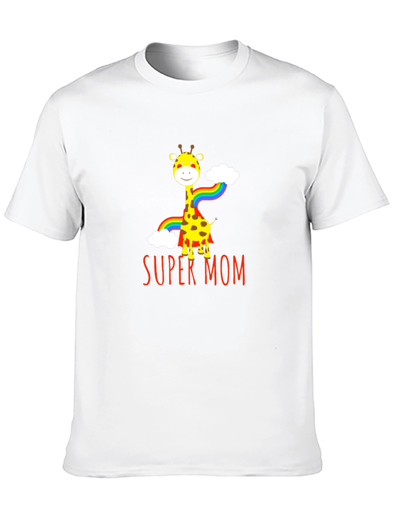 Super Mom Giraffe T-Shirt