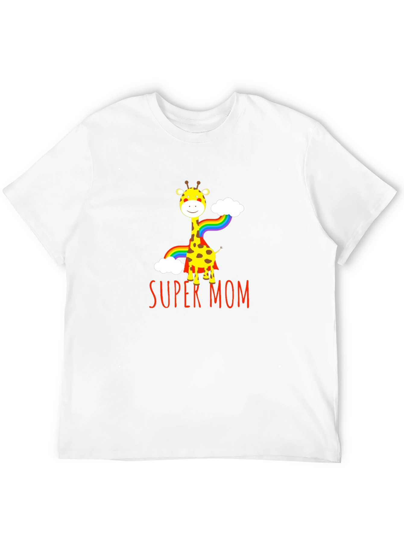 Super Mom Giraffe T-Shirt