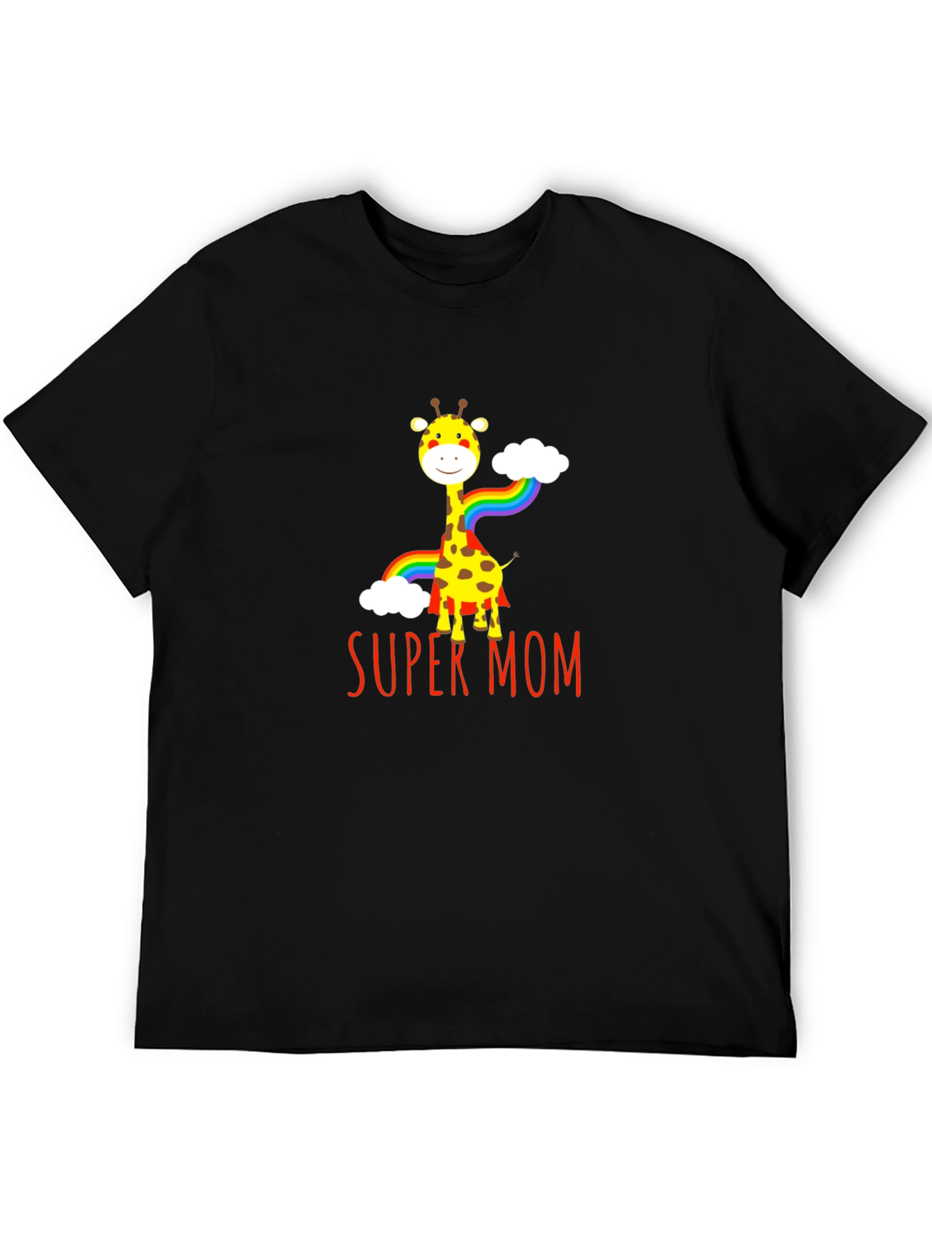 Super Mom Giraffe T-Shirt