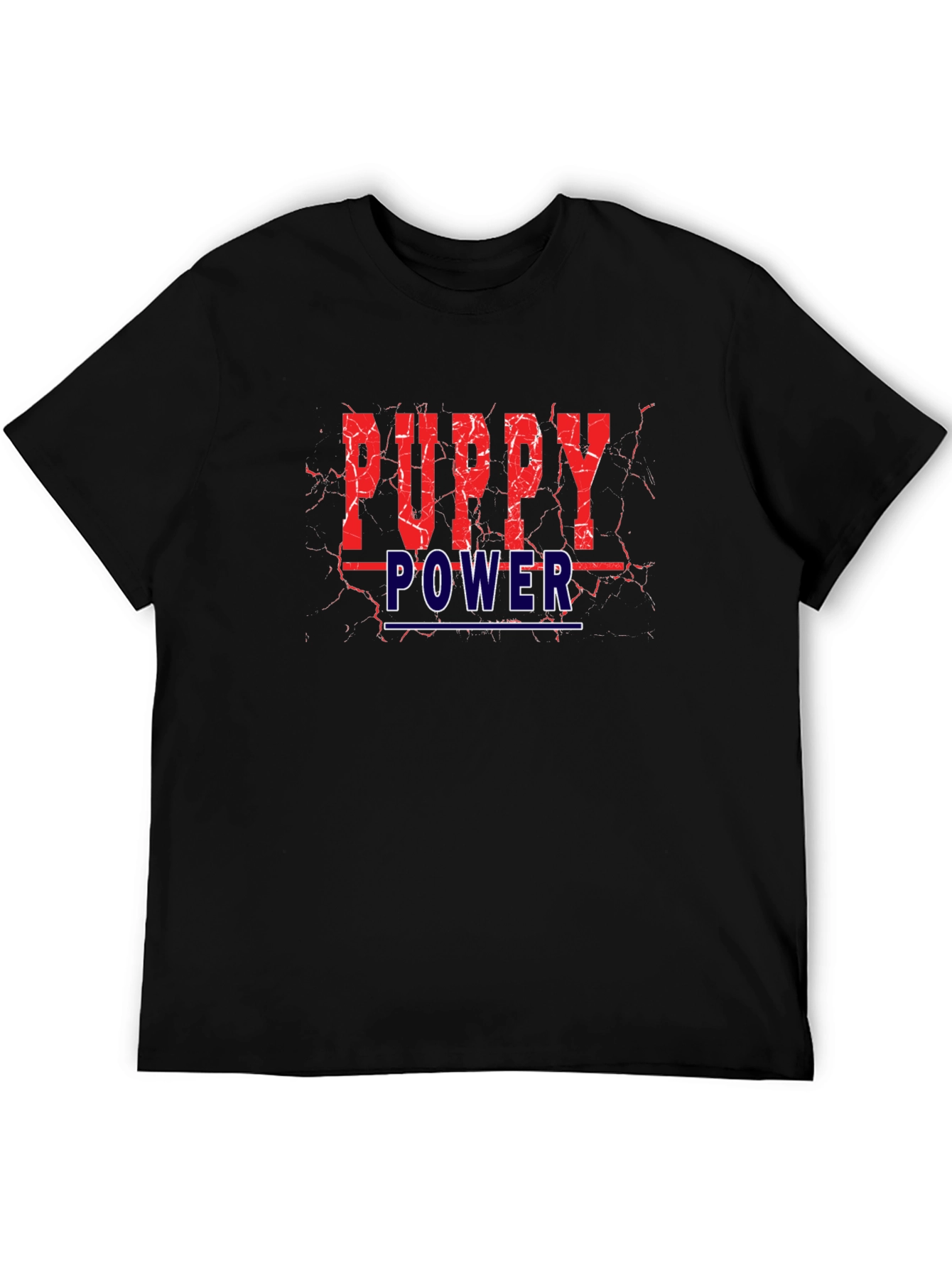 Puppy Power Graphic Tee - Stylish Comfort